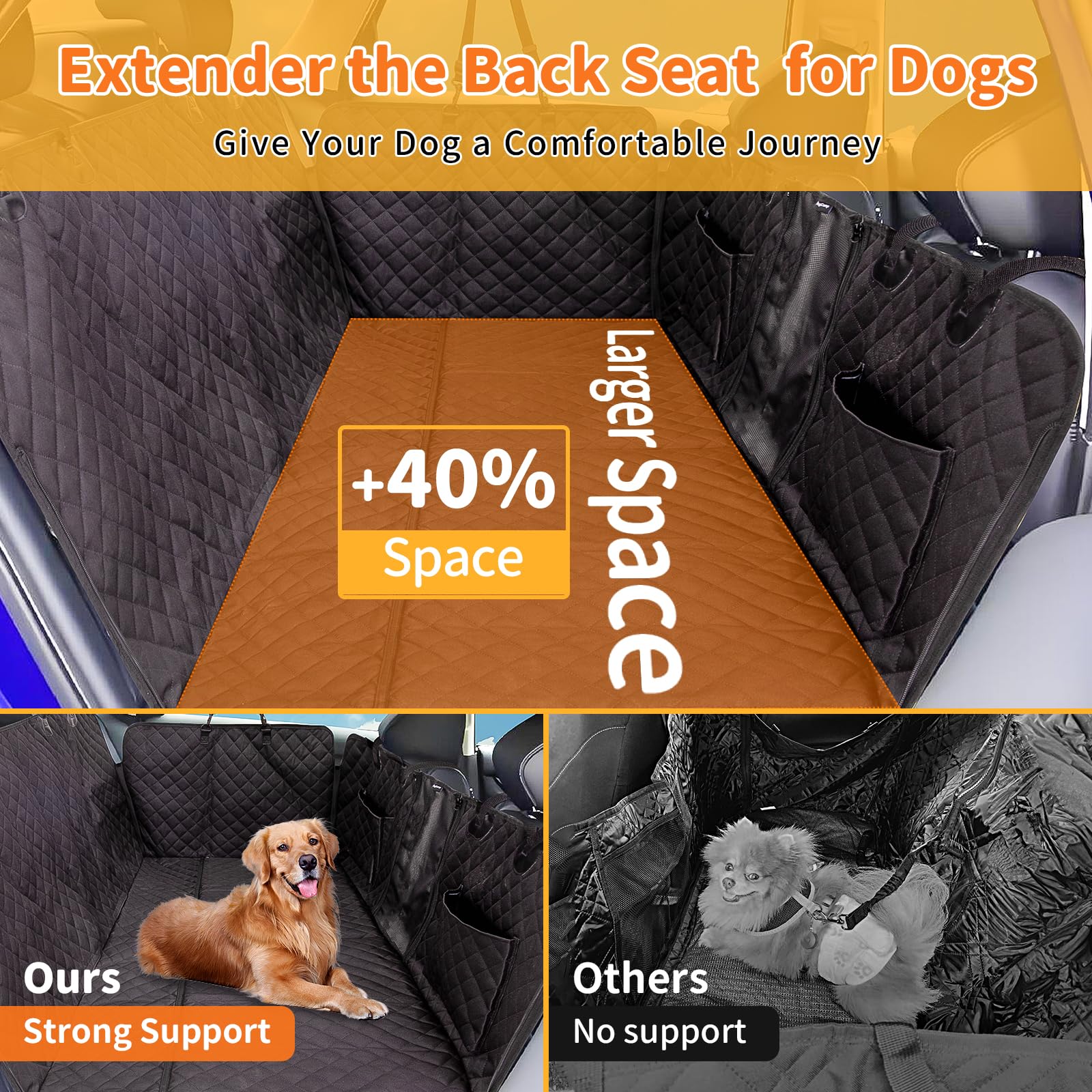 kingcamp-hard-bottom-dog-car-seat-cover-waterproof-and-scratch-resistant image 3
