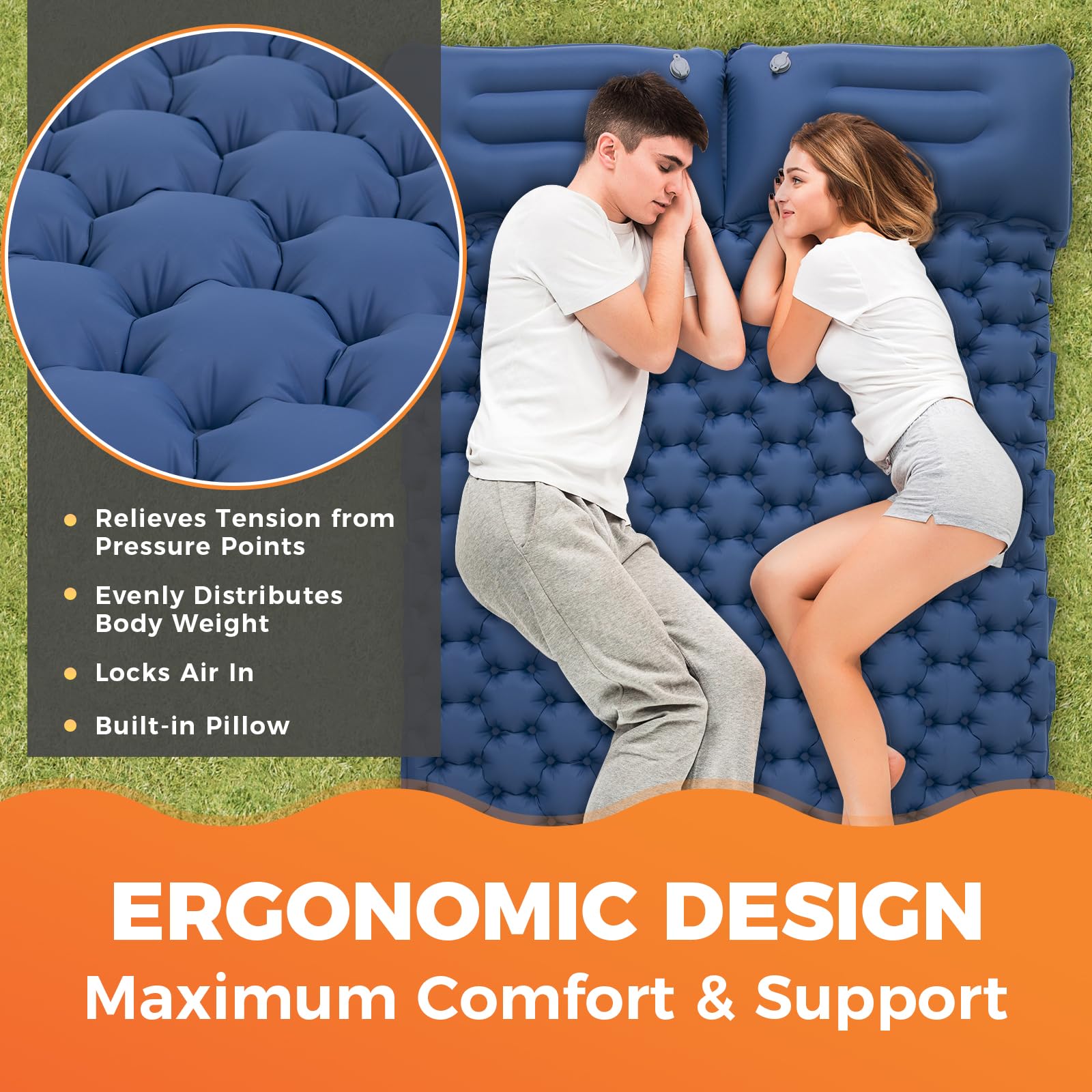 kingcamp-comfort-duo-9-double-air-pad-with-built-in-foot-pump-and-pillow image 2