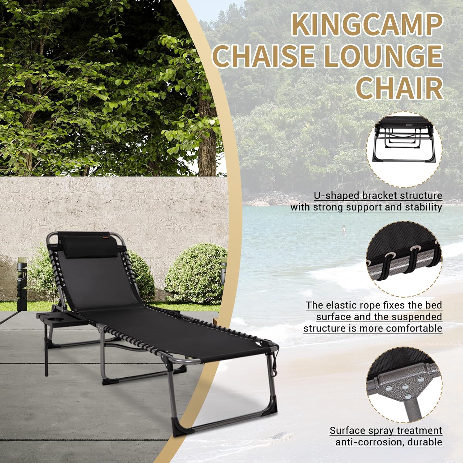 kingcamp-willow-c20-lounge-chair-with-attached-table-flat-recline-recliner-and-c image 7