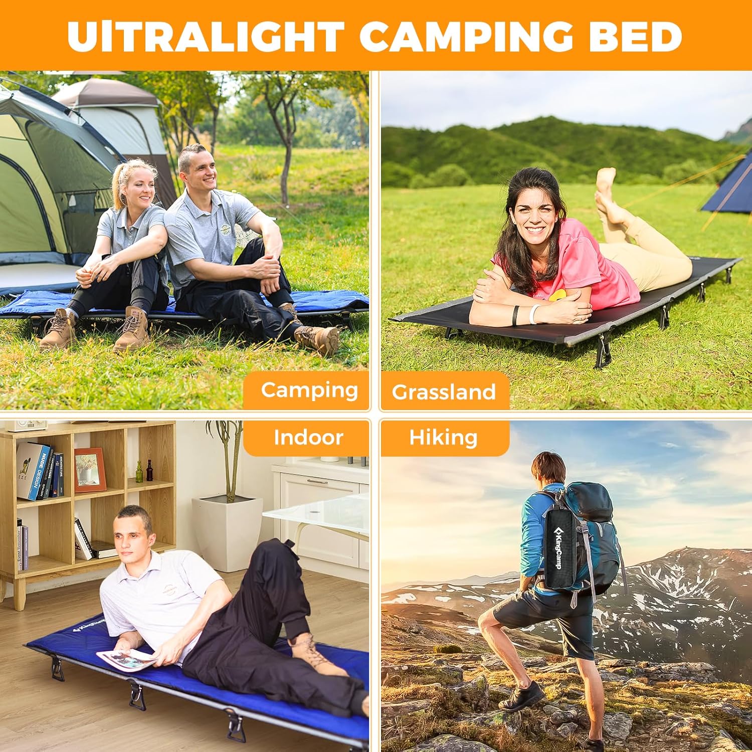 kingcamp-ultralight-camping-cot-with-mattress image 3