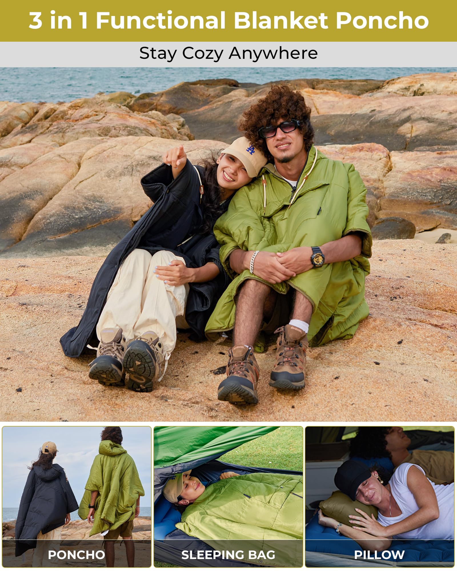 kingcamp-murano-180-hooded-outdoor-poncho-blanket image 6