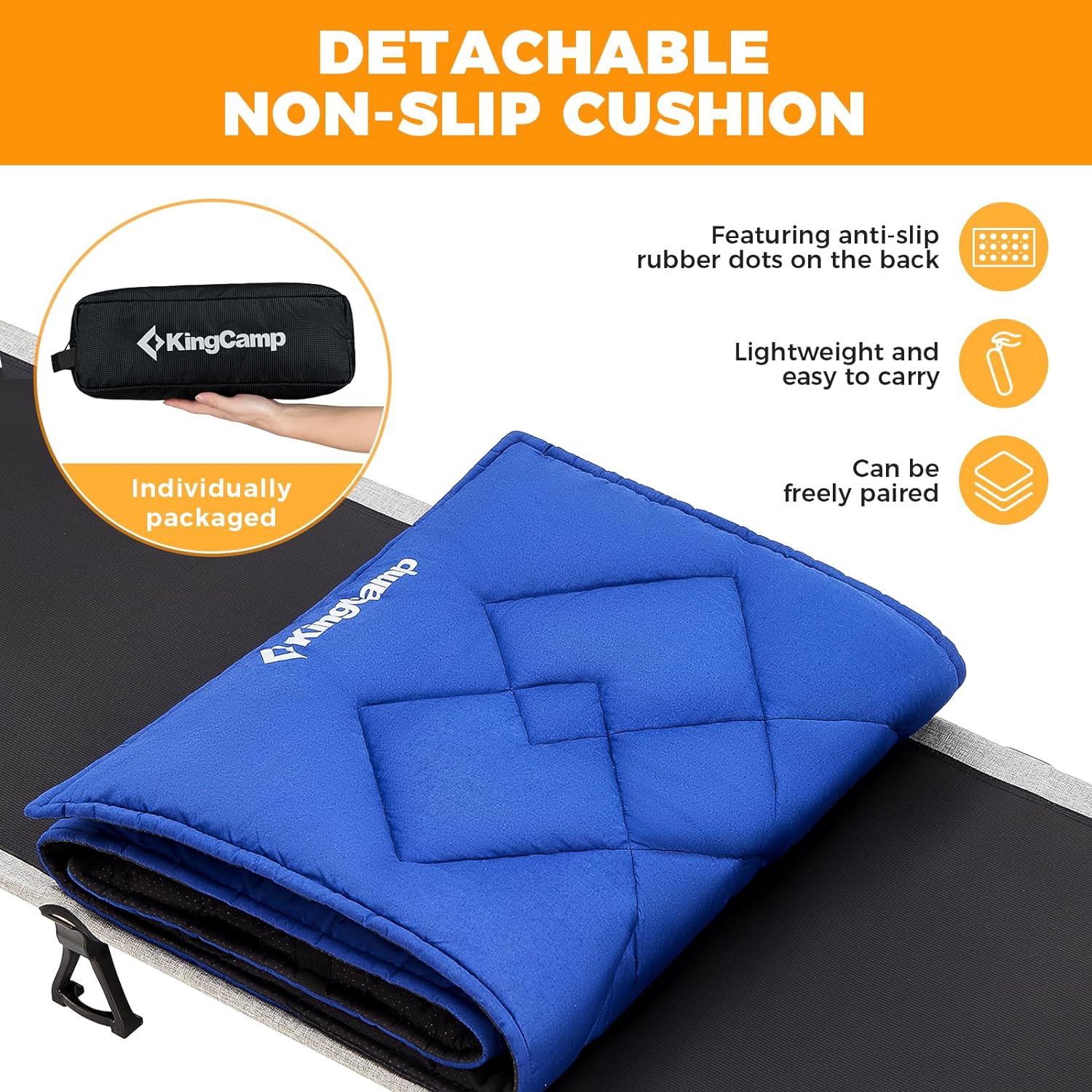 kingcamp-ultralight-camping-cot-with-mattress image 6