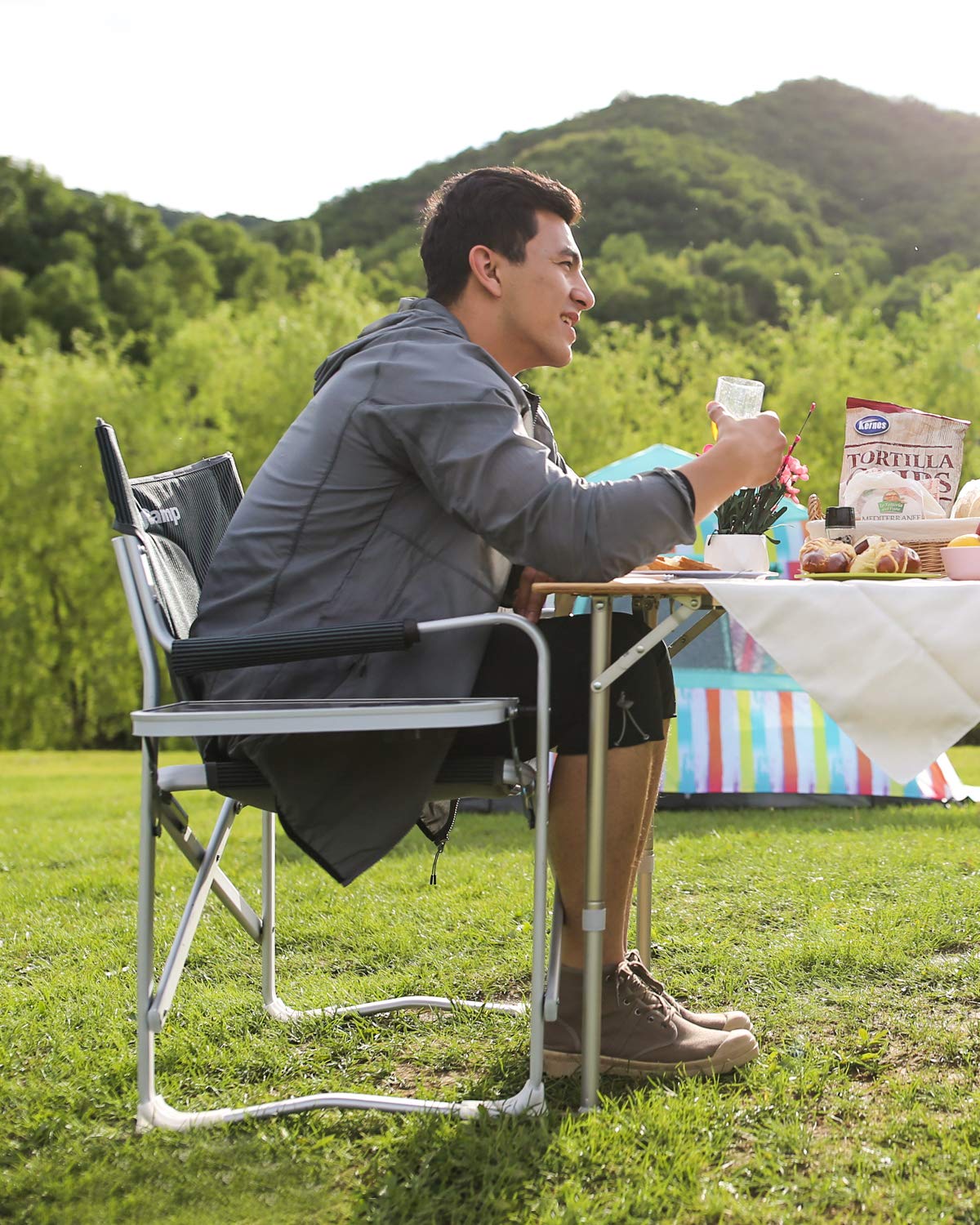 kingcamp-timeless-aluminum-tube-camping-chair-lightweight-durable image 2