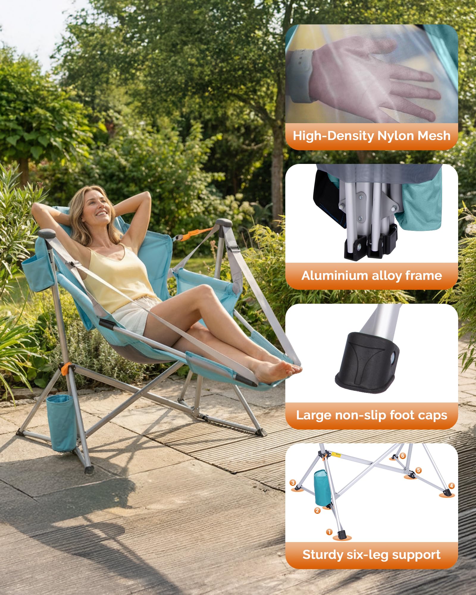 kingcamp-orchid-c20-mesh-back-hammock-chair-with-footrest image 7