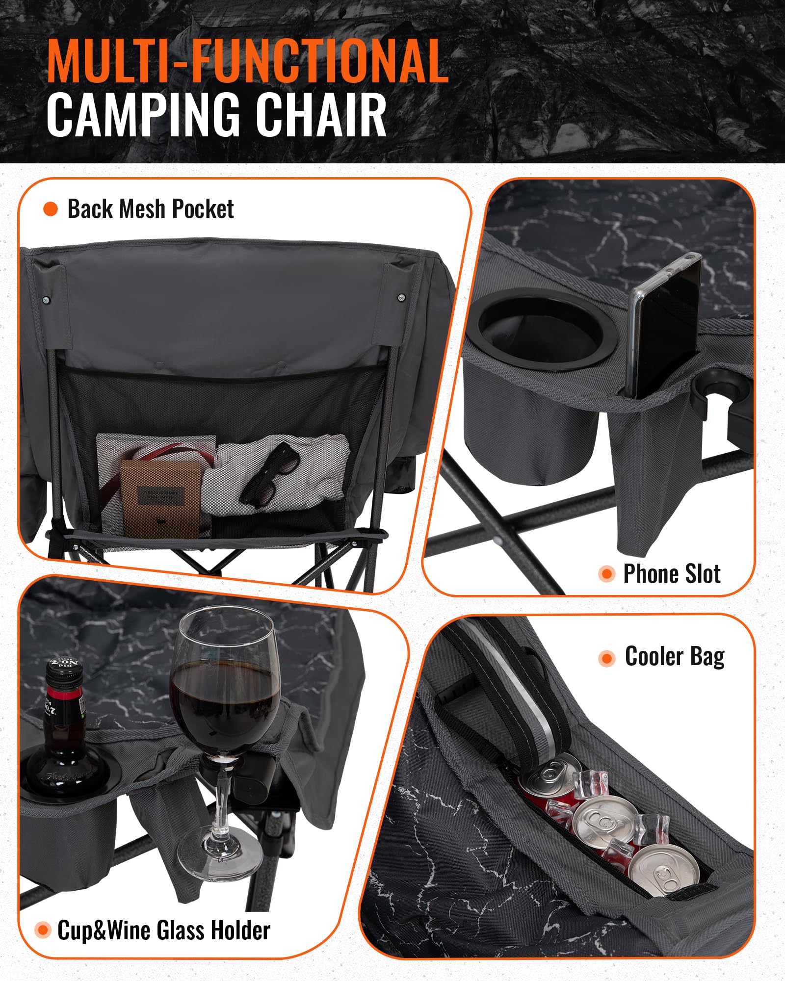 kingcamp-volcapetra-oversized-padded-camping-sofa image 4