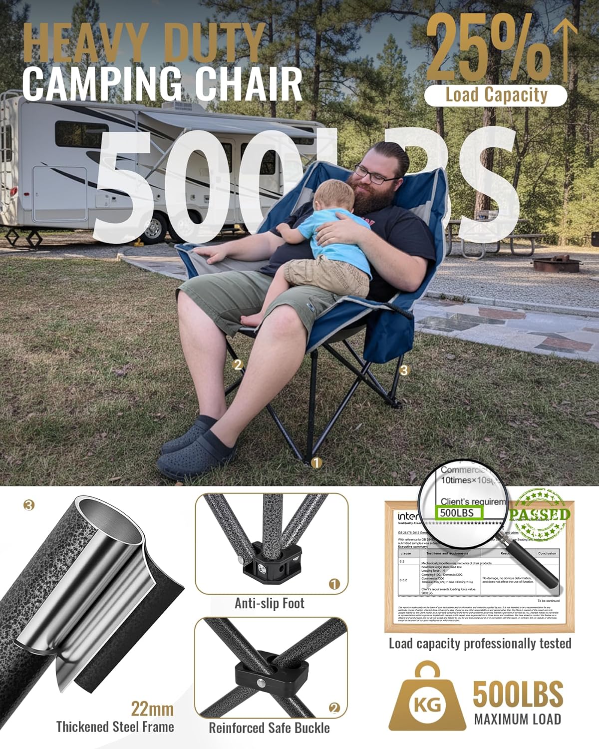 kingcamp-canna-c10-plus-oversized-camping-folding-chair-fully-padded-extra-large image 5