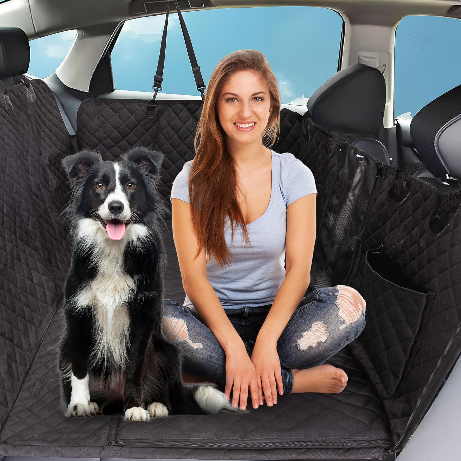kingcamp-hard-bottom-dog-car-seat-cover-waterproof-and-scratch-resistant image 2