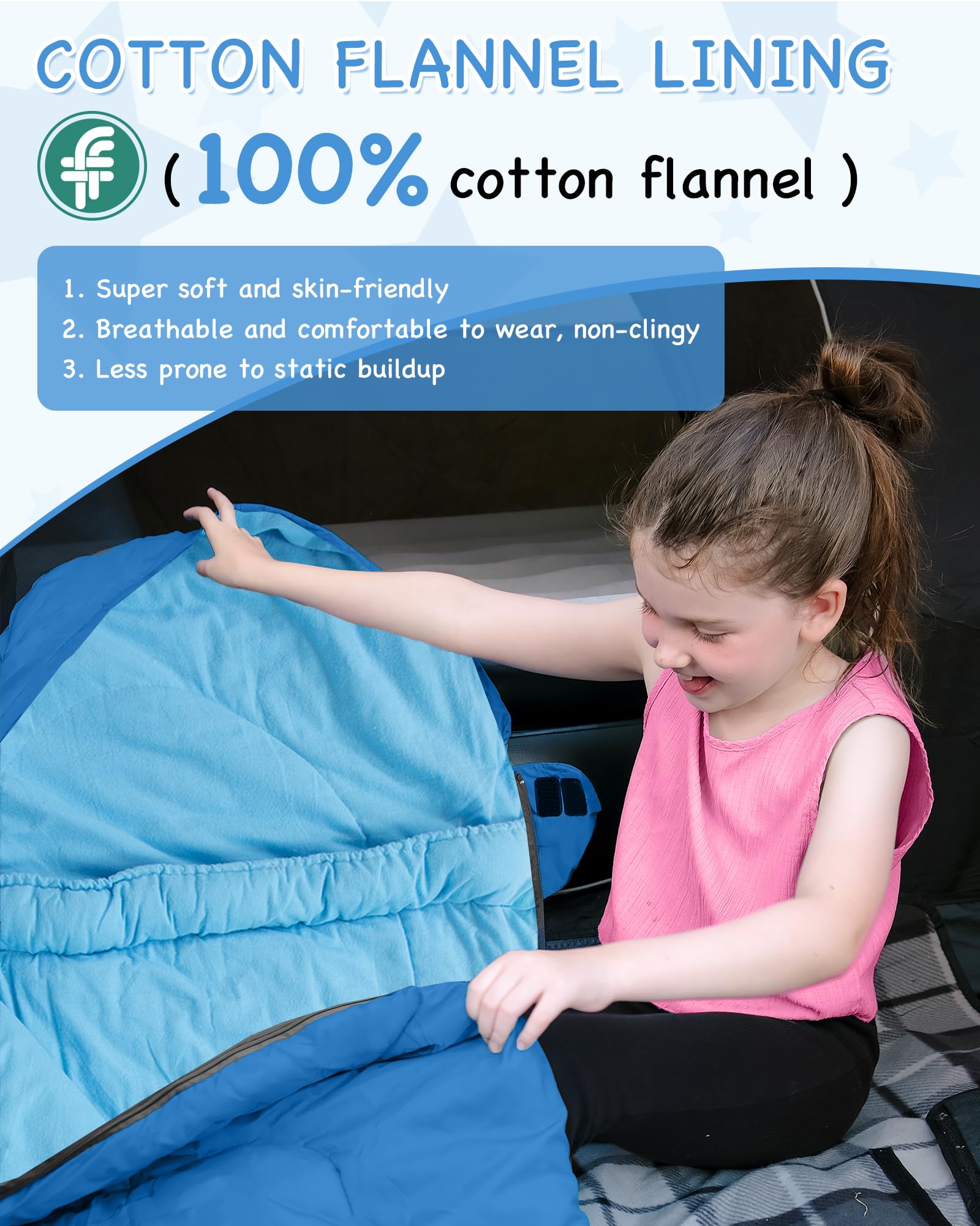kingcamp-treck-300s-kid-s-mummy-sleeping-bag-soft-cotton-flannel-double-layer-ag image 5