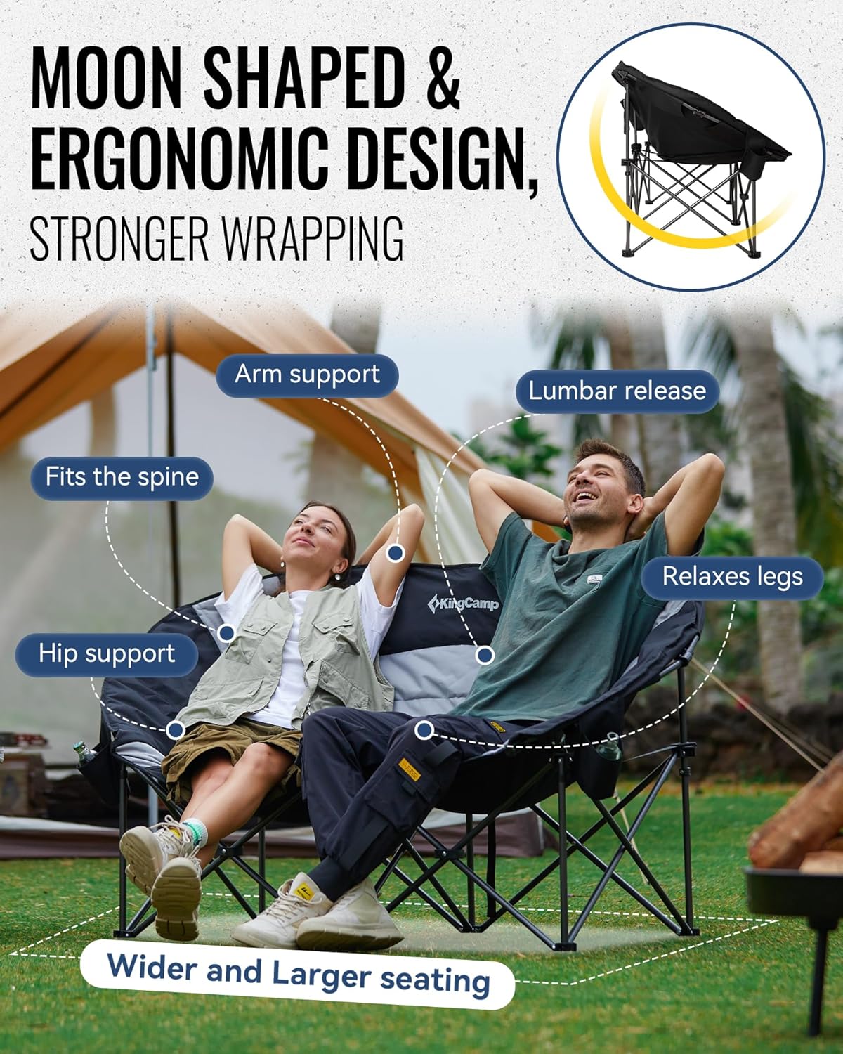 kingcamp-cherry-c20-oversized-loveseat-camping-chair image 4