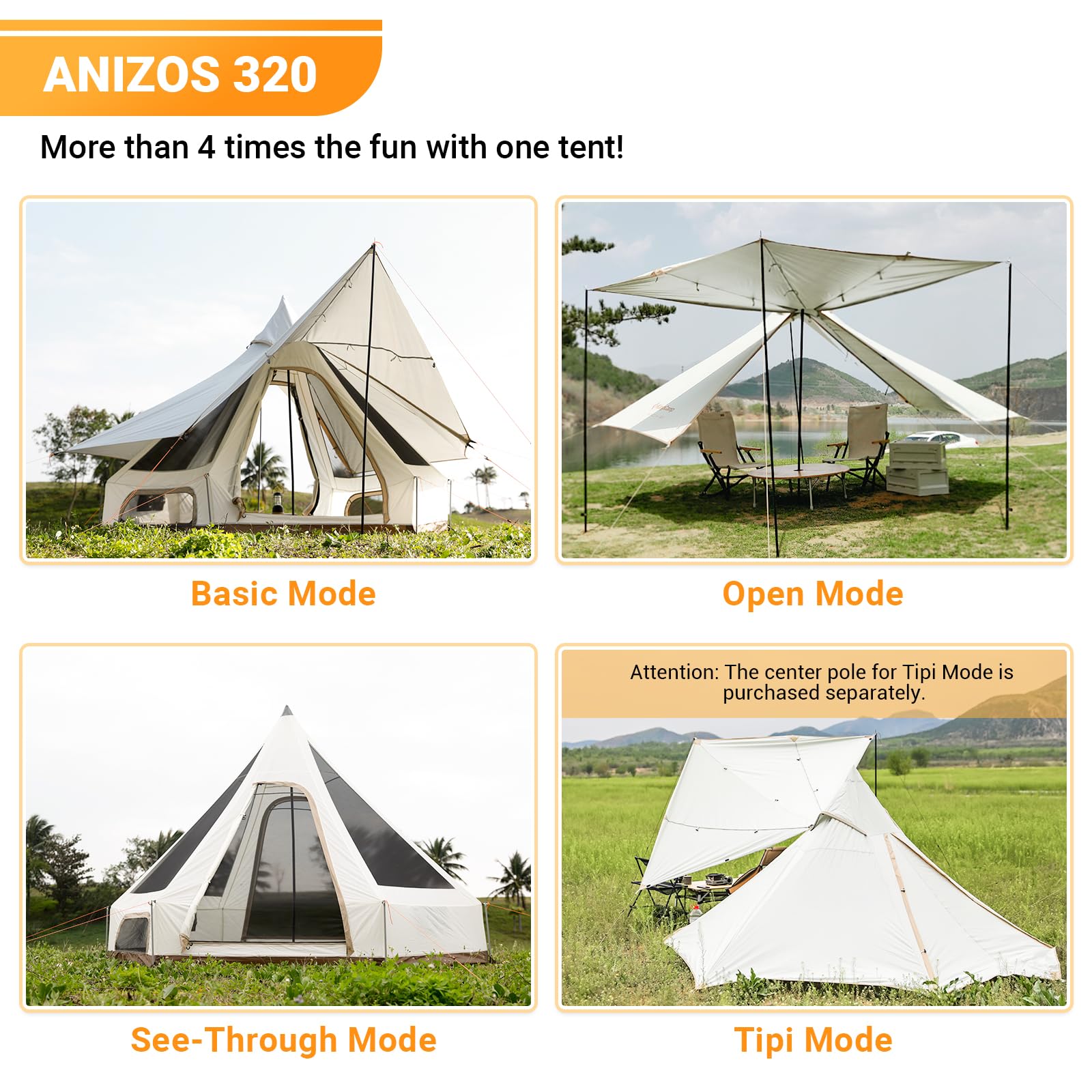 kingcamp-anizo-s-320-double-layered-teepee-tent-all-season-canvas-family-glampin image 6