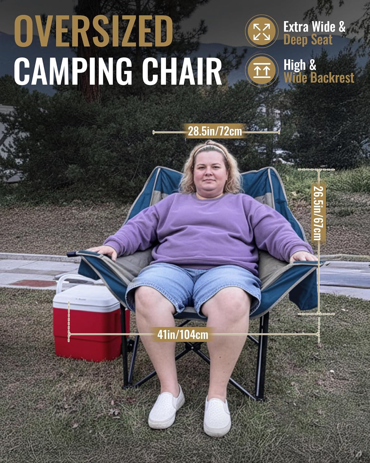 kingcamp-canna-c10-plus-oversized-camping-folding-chair-fully-padded-extra-large image 2