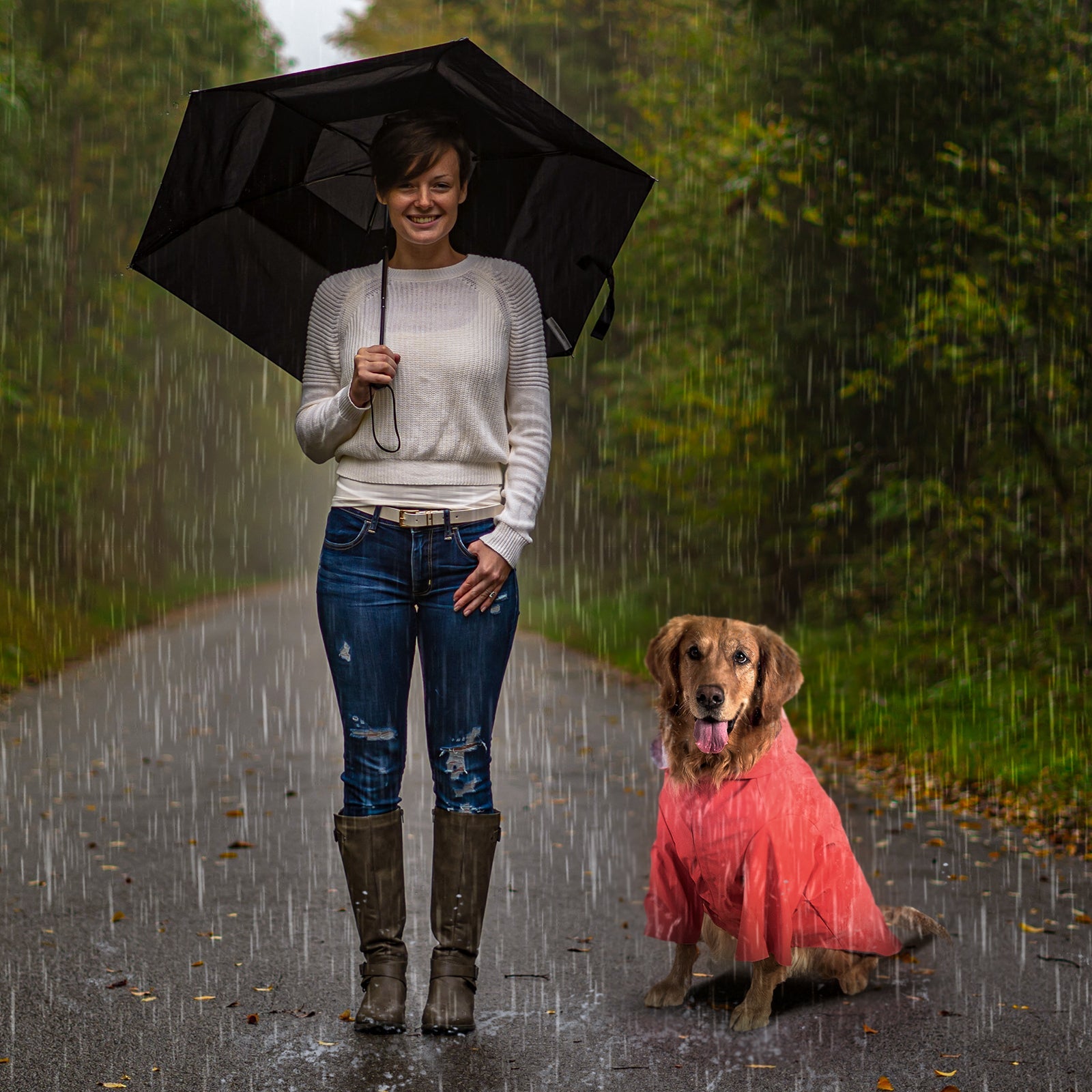kingcamp-pets-dog-raincoat-xxxl-waterproof-with-reflective-strips image 5