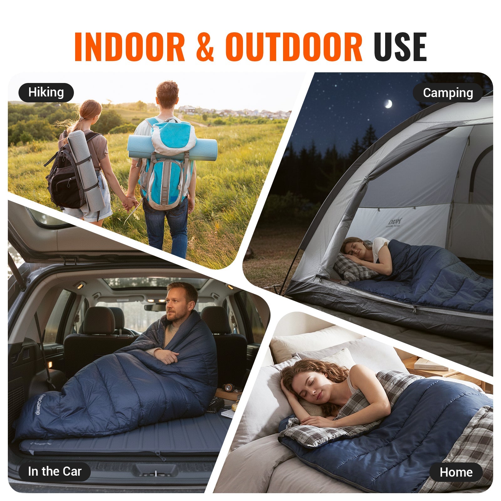 kingcamp-snowflake-400-flannel-single-sleeping-bag image 3