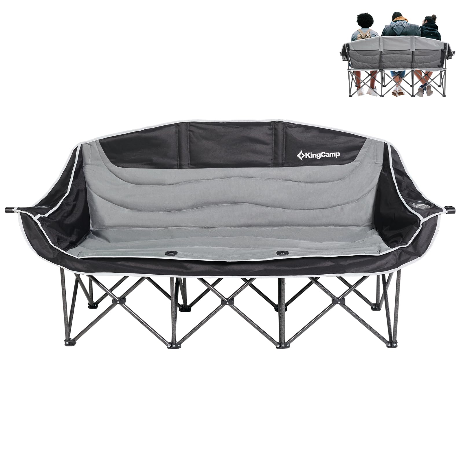 kingcamp-canna-c30-3-person-family-loveseat-sofa-chair image 2