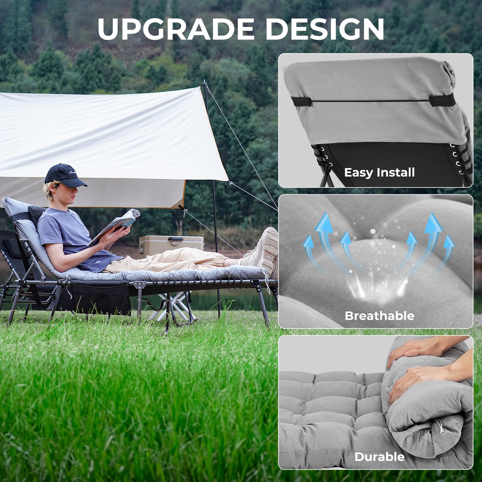 kingcamp-widen-3-folding-lounge-chair-and-cushion-set-5-reclining-positions-330l image 7