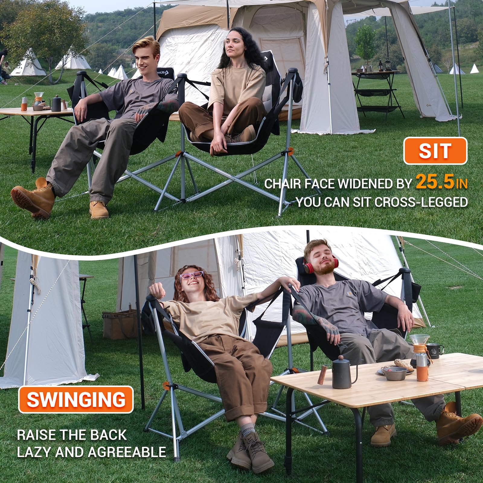 kingcamp-orchid-c30-heavy-duty-oversize-double-hammock-camping-chair image 4