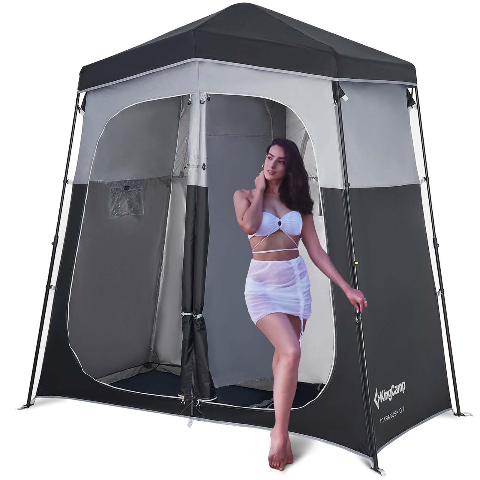 kingcamp-marasusa-q-double-room-shower-tent-with-quick-open-iron-bracket-2-perso image 1