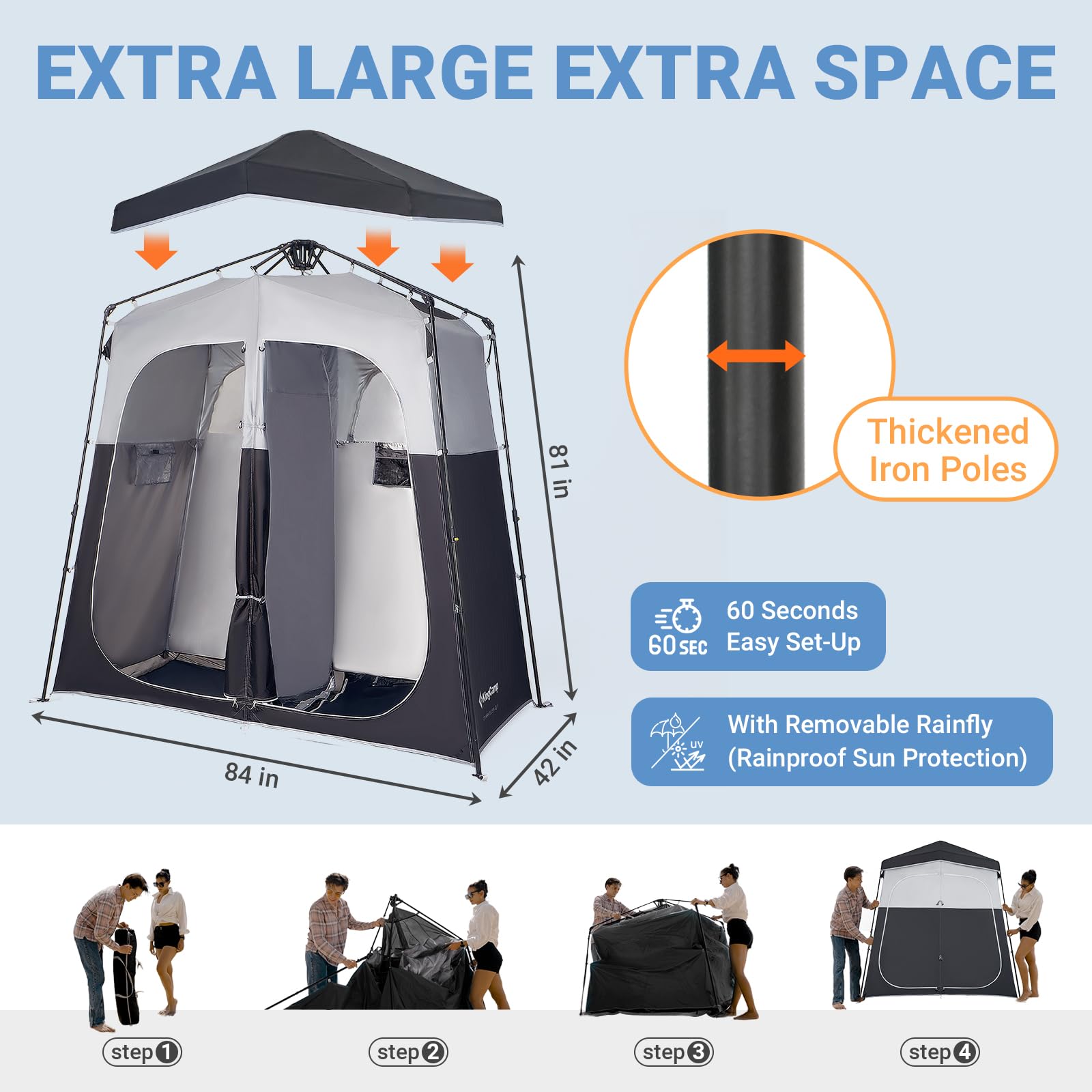 kingcamp-marasusa-q-double-room-shower-tent-with-quick-open-iron-bracket-2-perso image 5