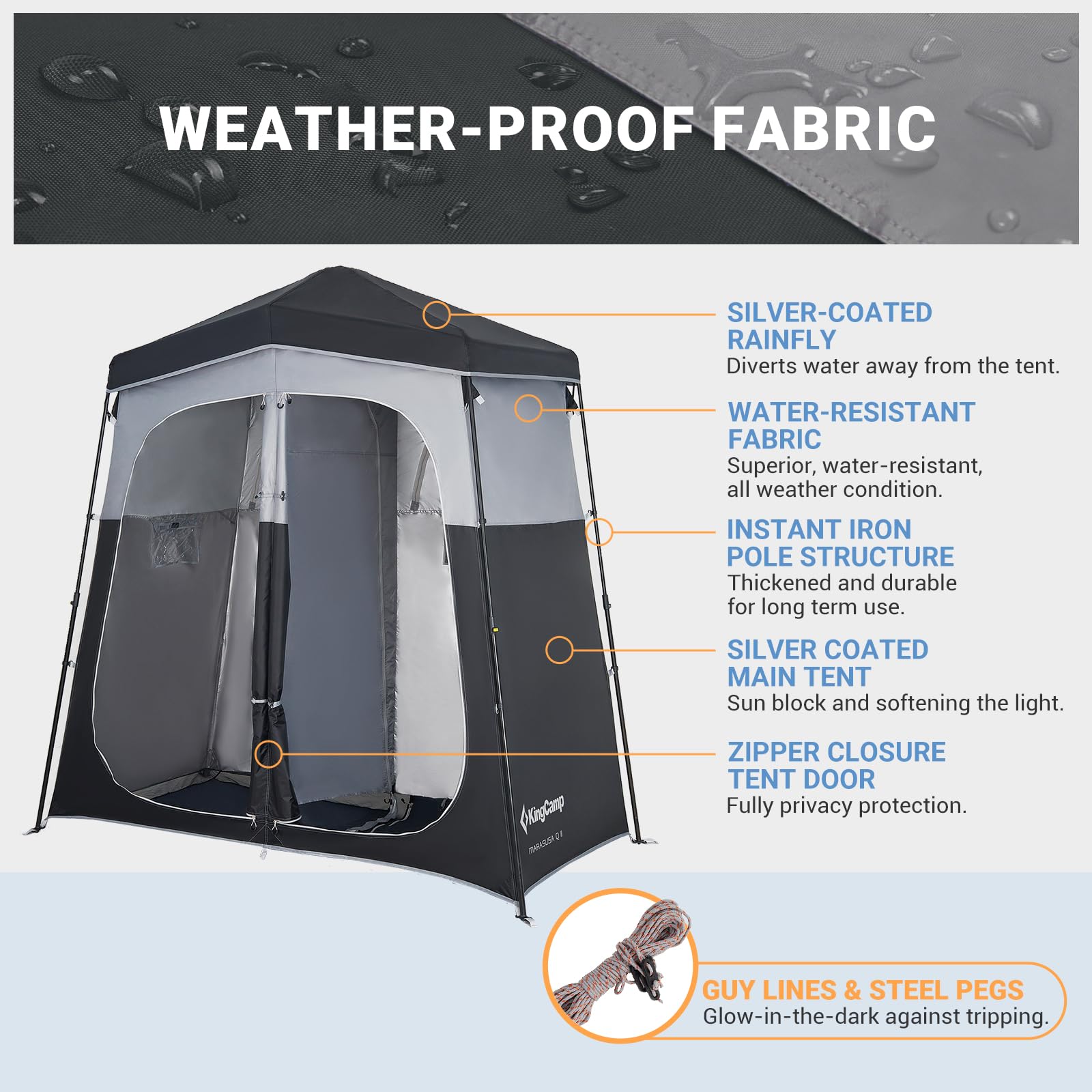 kingcamp-marasusa-q-double-room-shower-tent-with-quick-open-iron-bracket-2-perso image 7