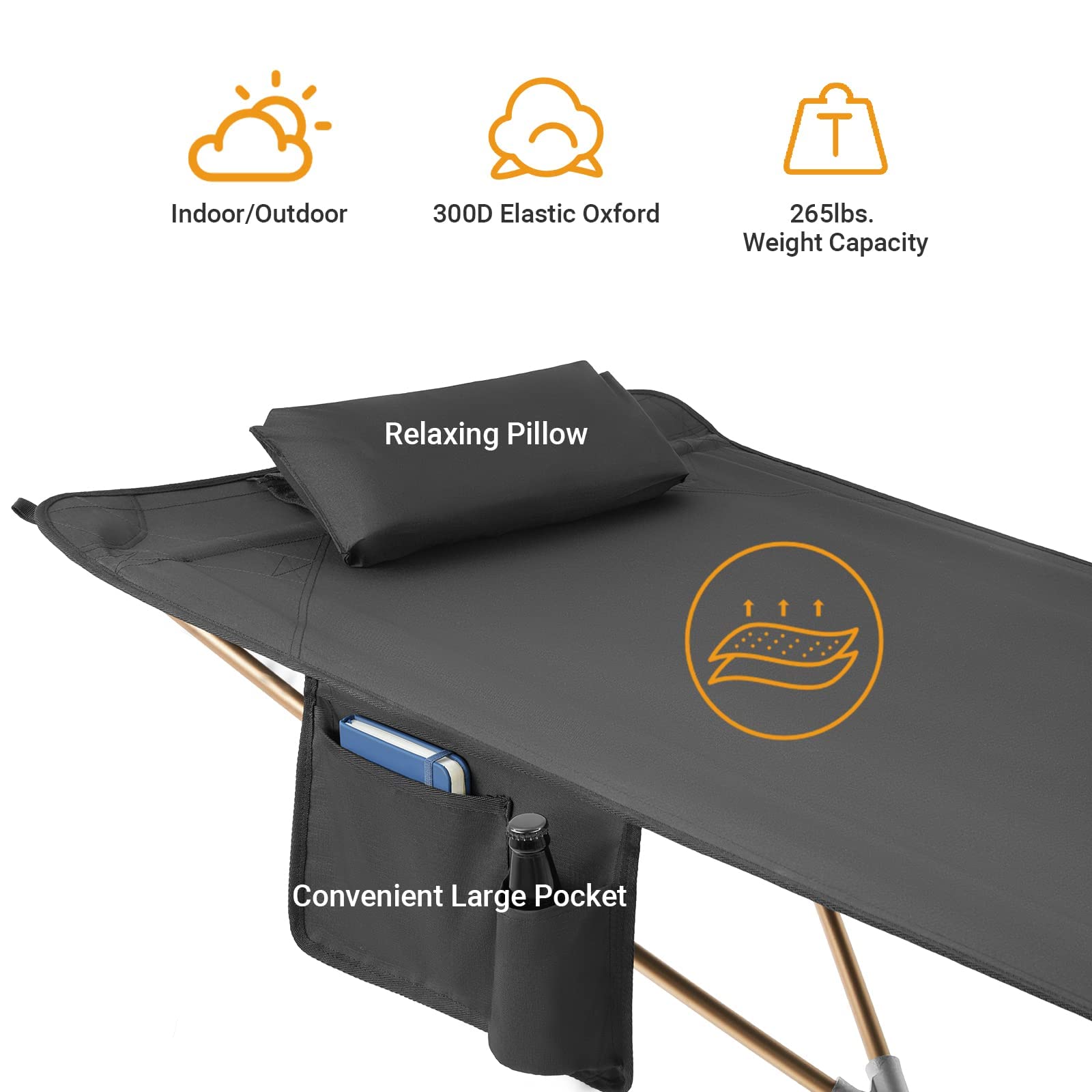 kingcamp-ultralight-folded-hammock-cot-red-dot-award-2019 image 4