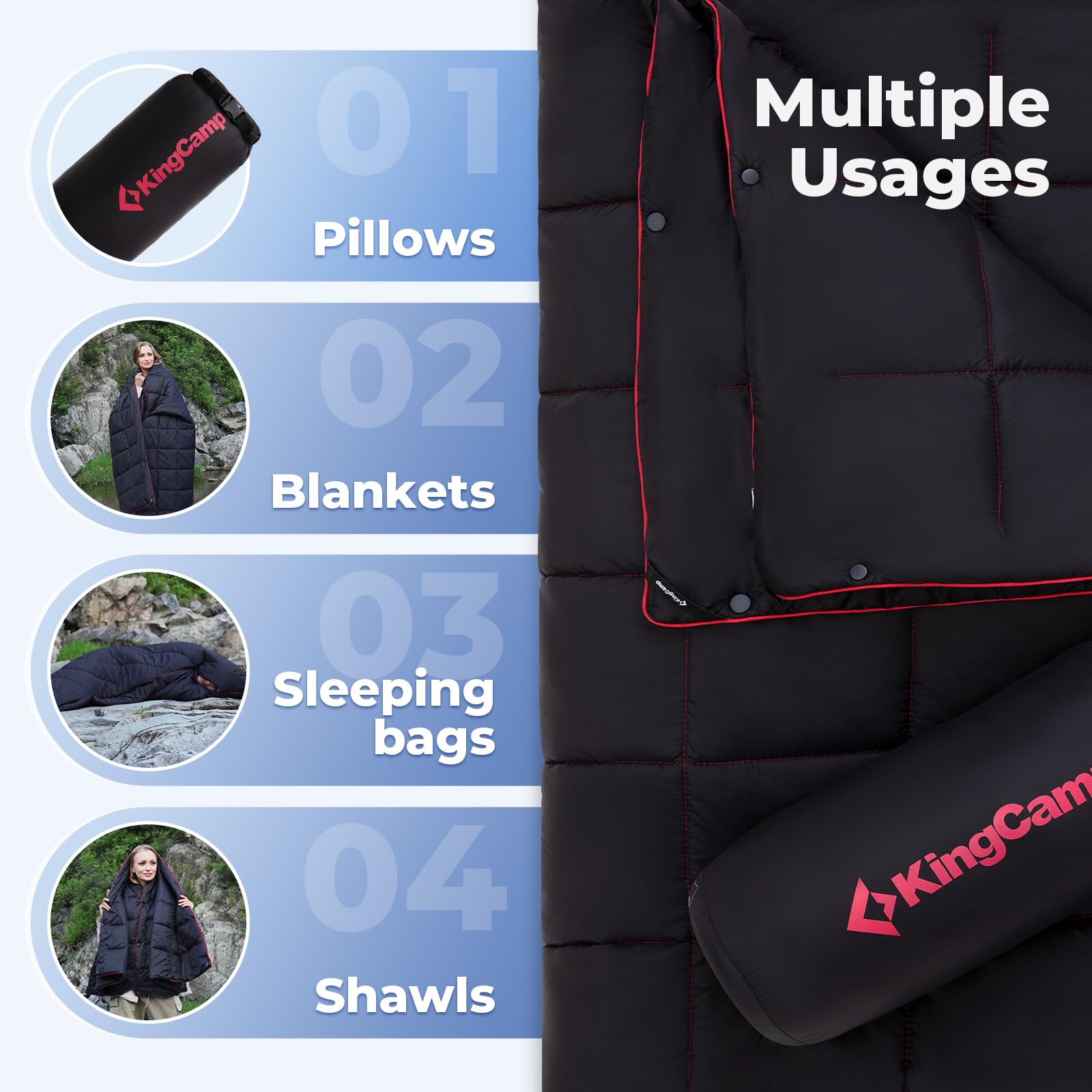 kingcamp-blanket-smart-150-camping-blanket-multifunctional-converts-to-pillow image 7