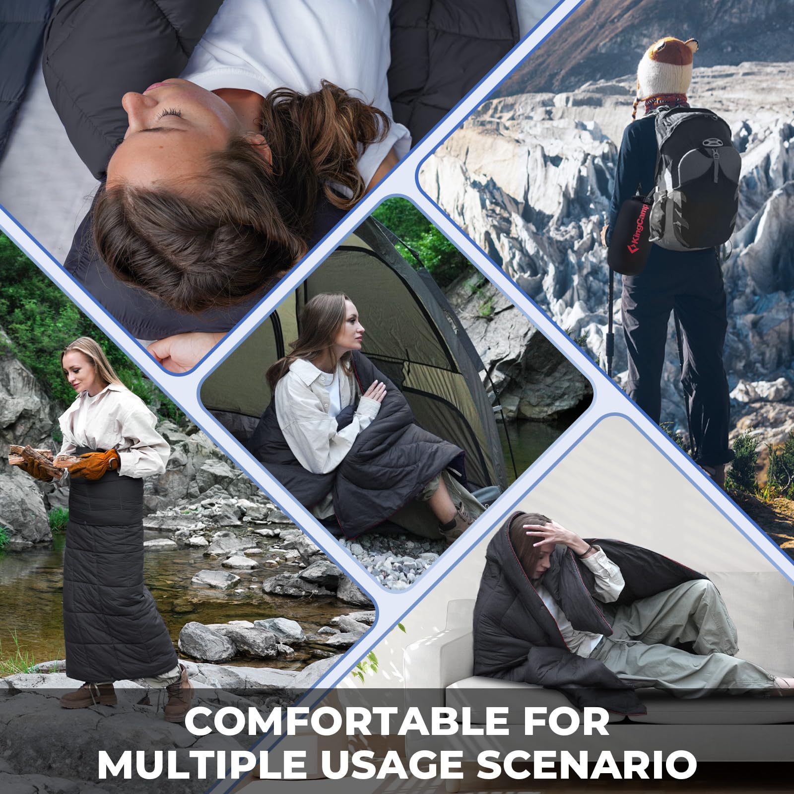 kingcamp-blanket-smart-150-camping-blanket-multifunctional-converts-to-pillow image 8