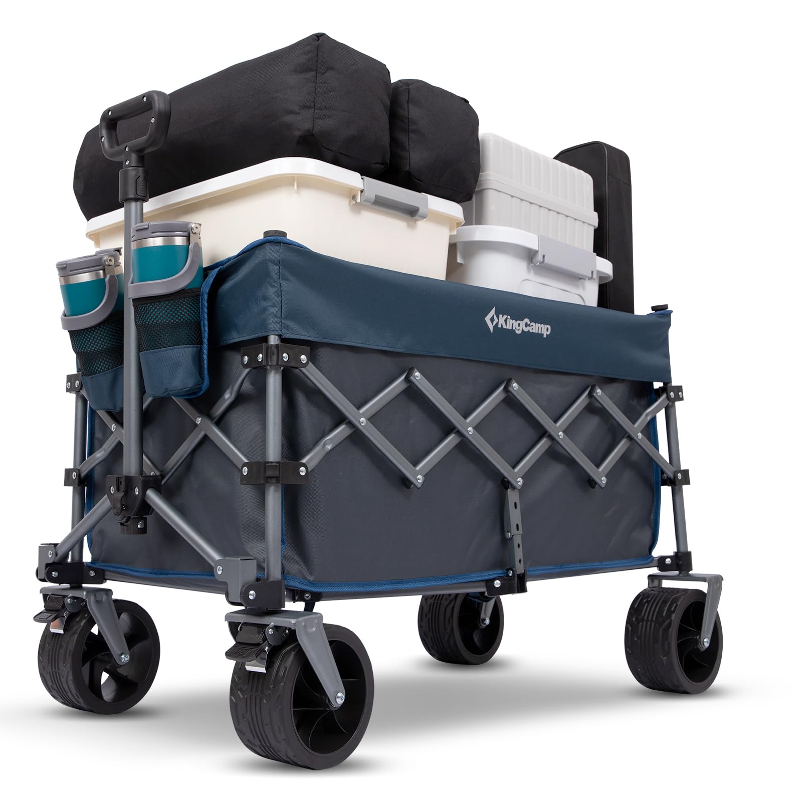 kingcamp-300l-mega-capacity-folding-wagon-cart image 2