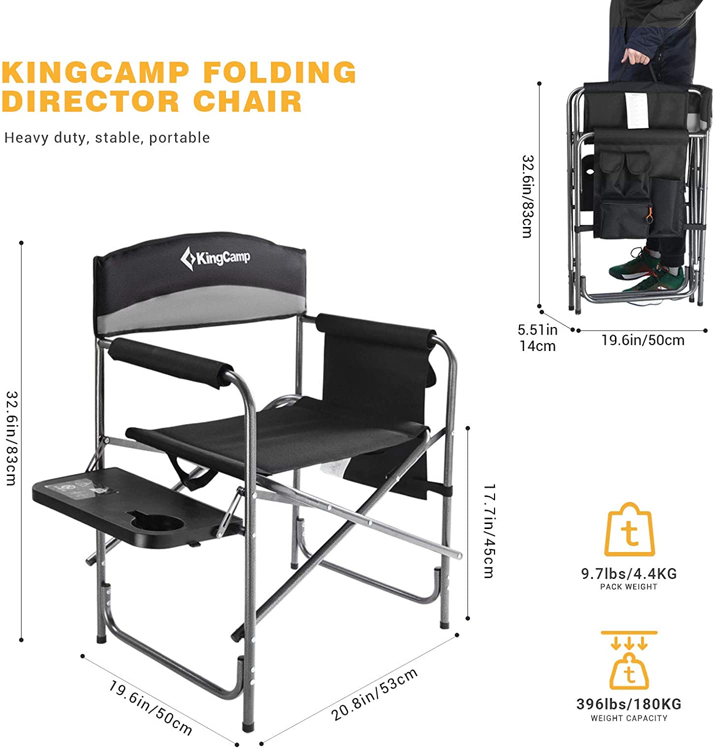 kingcamp-heavy-duty-director-camping-chair image 3