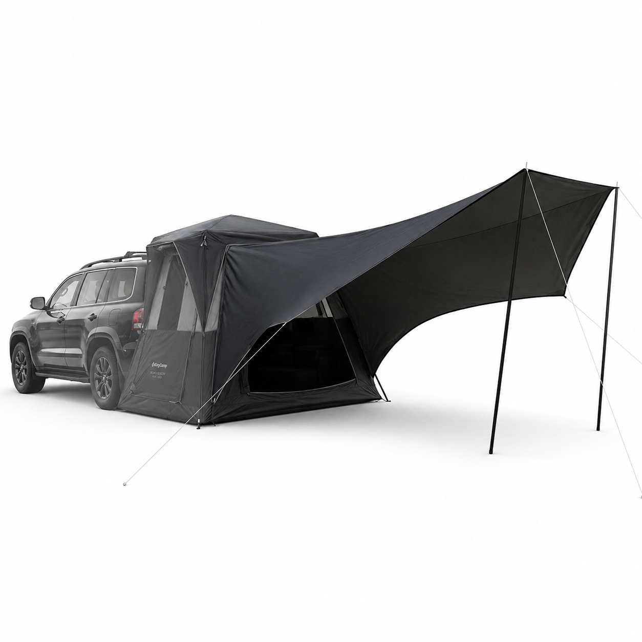 kingcamp-boundless-x3-pro-modular-tarp-awning-161-sq-ft-waterproof-shelter-for-s image 8