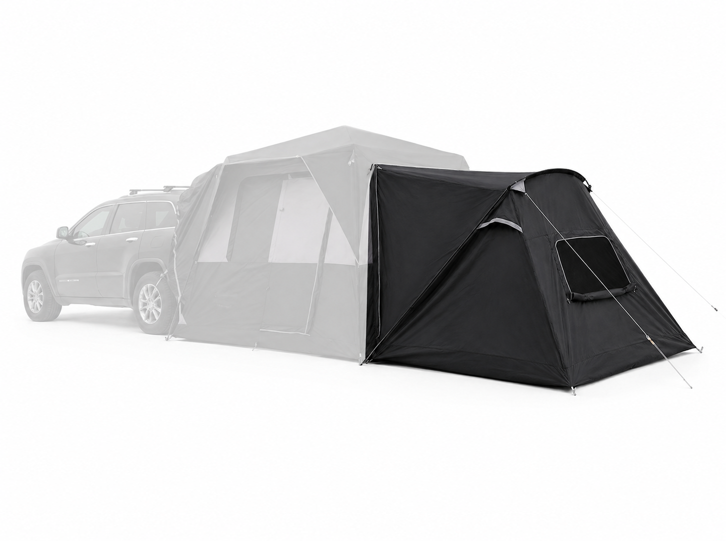 kingcamp-boundless-x3-pro-bedroom-module-zipper-connect-4-person-tent-expansion image 2
