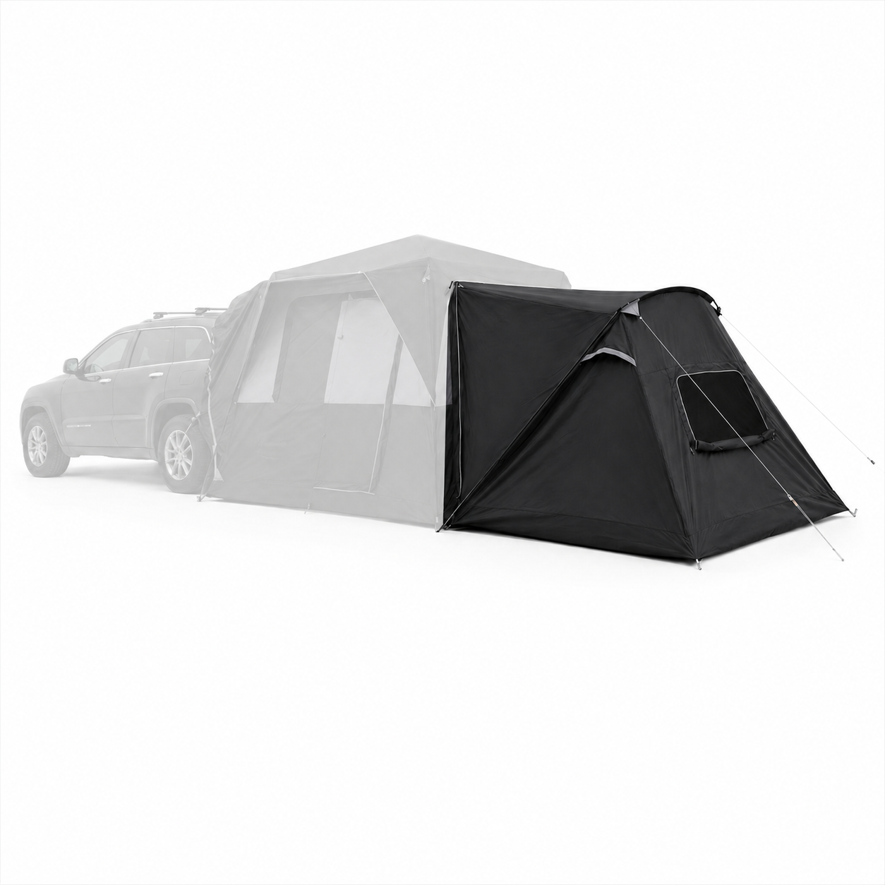 kingcamp-boundless-x3-pro-bedroom-module-zipper-connect-4-person-tent-expansion image 3