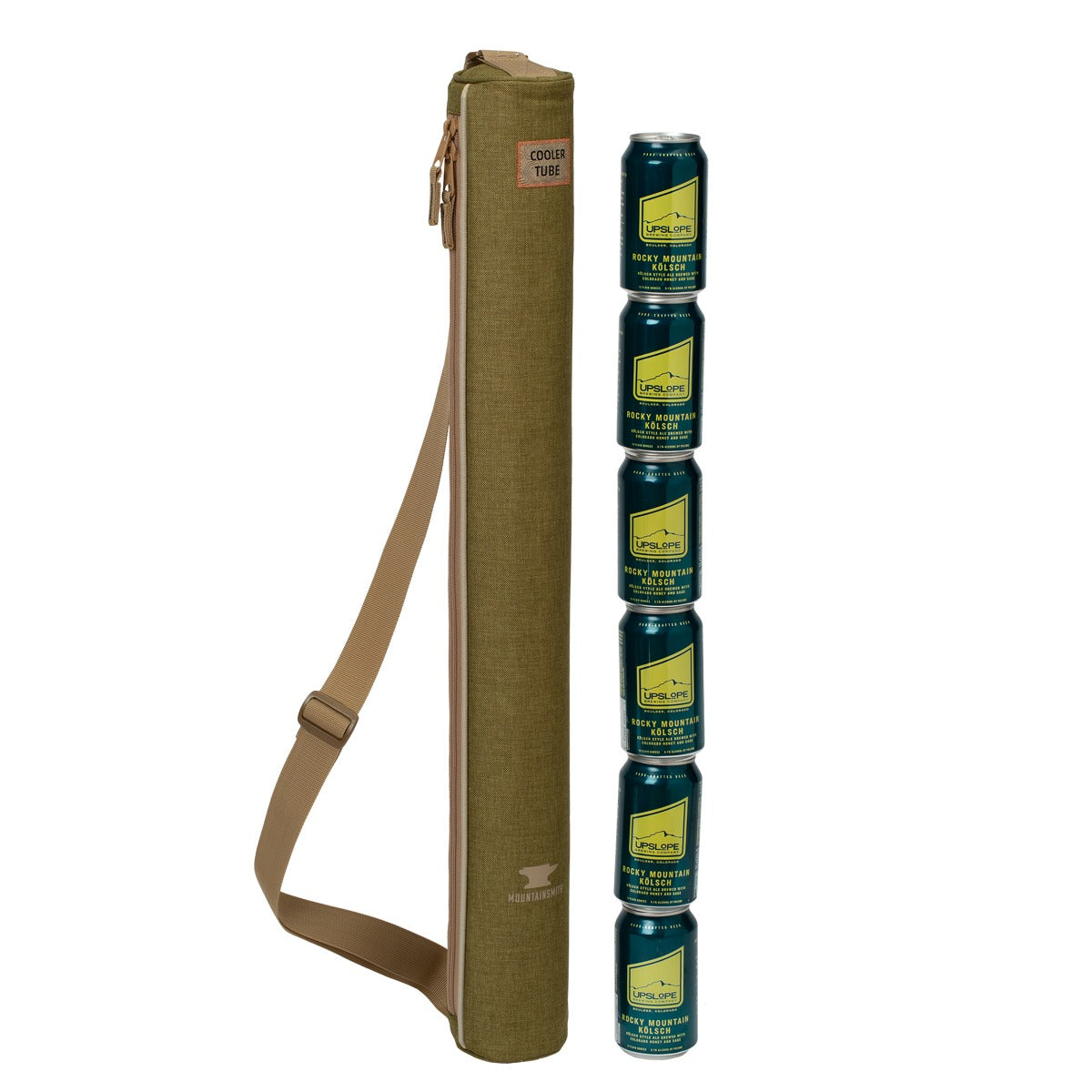 mountainsmith-cooler-tube-insulated-can-cooler-for-6-cans-backpack-attachable image 2