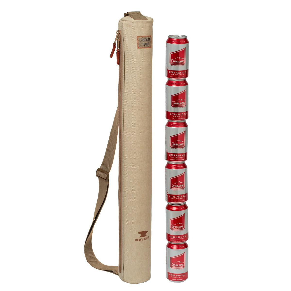 mountainsmith-cooler-tube-insulated-can-cooler-for-6-cans-backpack-attachable image 6
