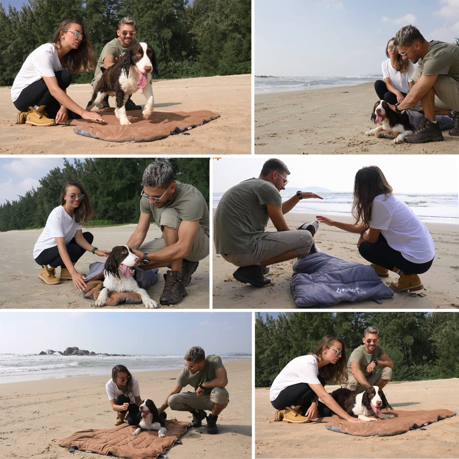 kingcamp-pets-moon-pillar-dog-sleeping-bag image 2