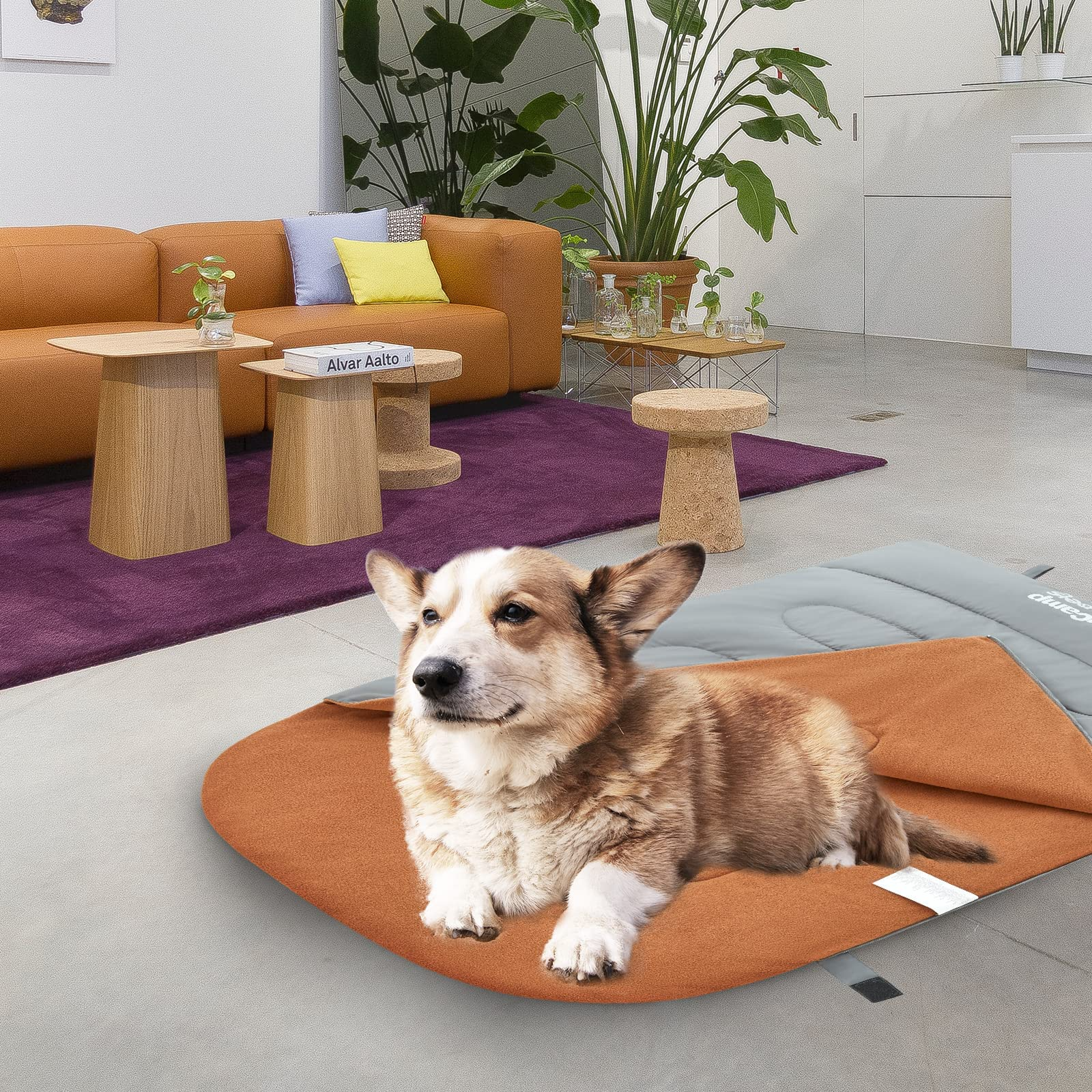 kingcamp-pets-moon-pillar-dog-sleeping-bag image 7