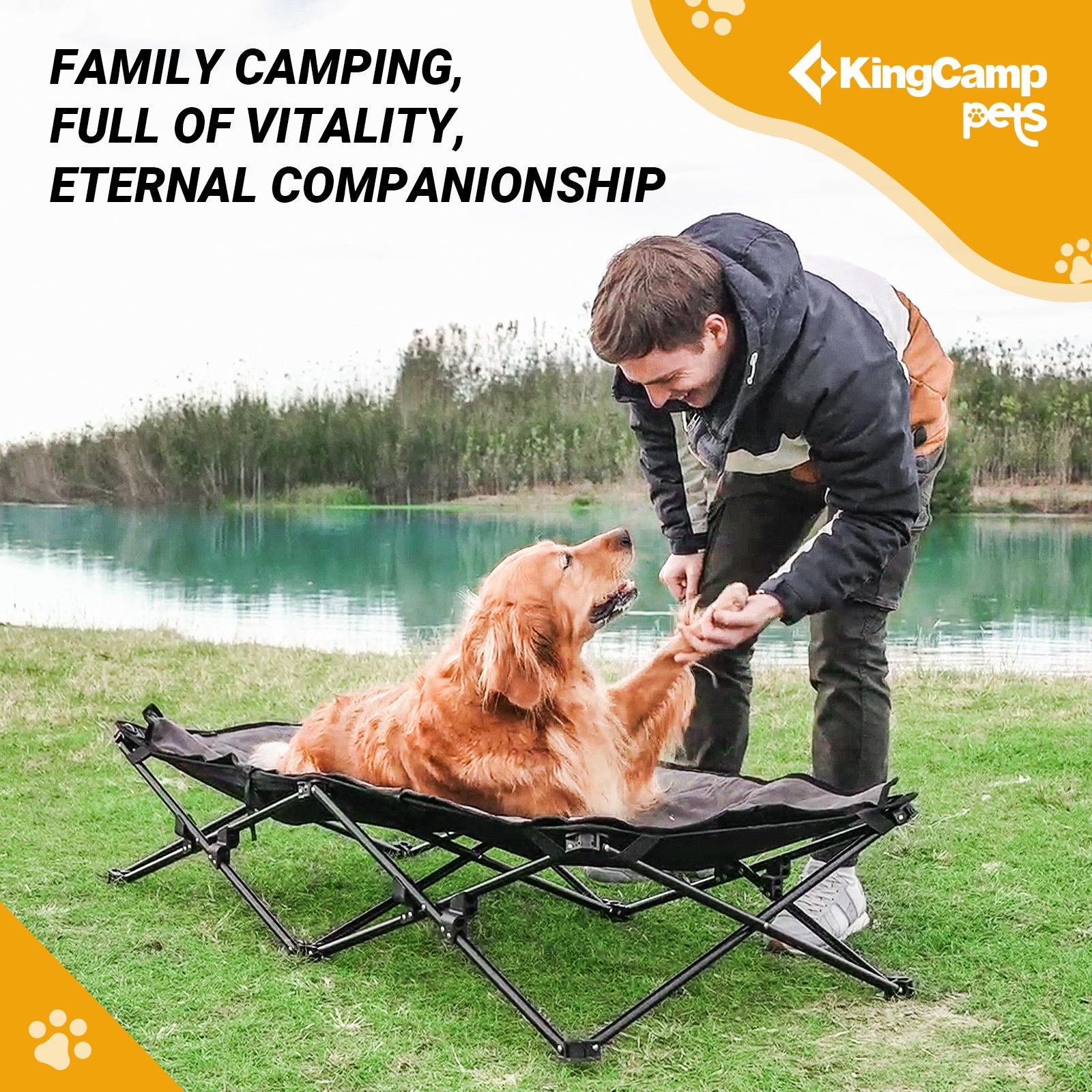 kingcamp-pets-sedum-l-plus-dog-bed image 3