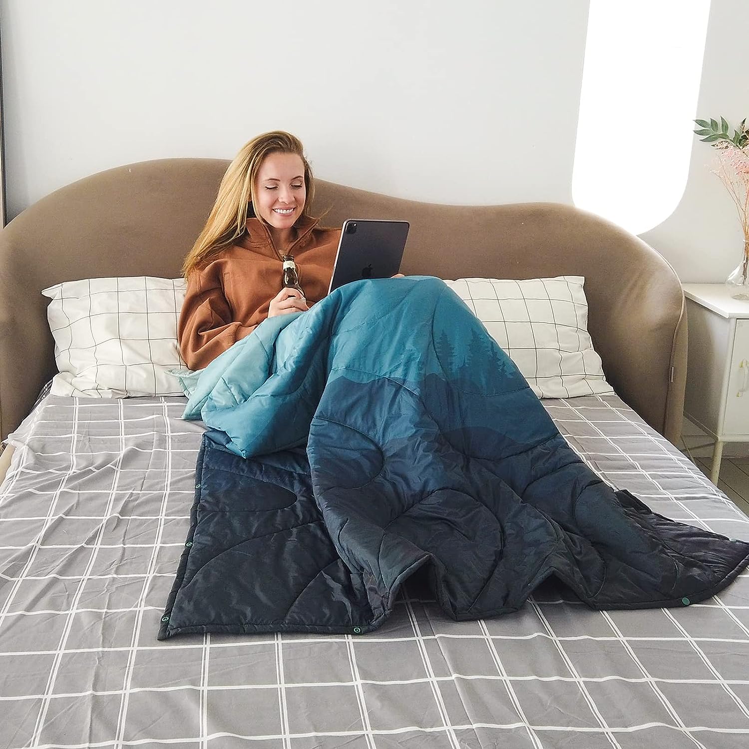 kingcamp-puffy-blanket-packable-portable-versatile-camping-blanket image 7