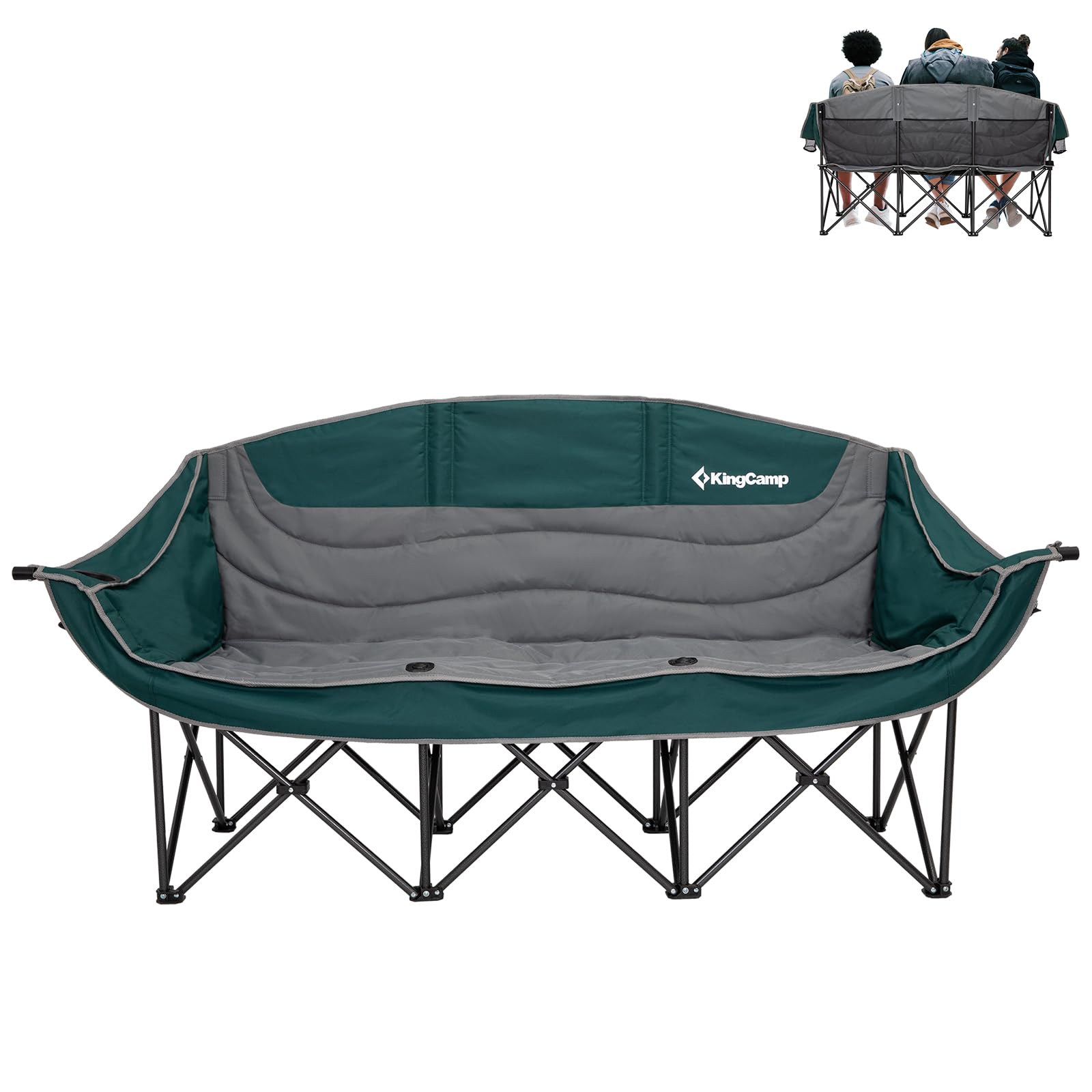 kingcamp-canna-c30-3-person-family-loveseat-sofa-chair image 1