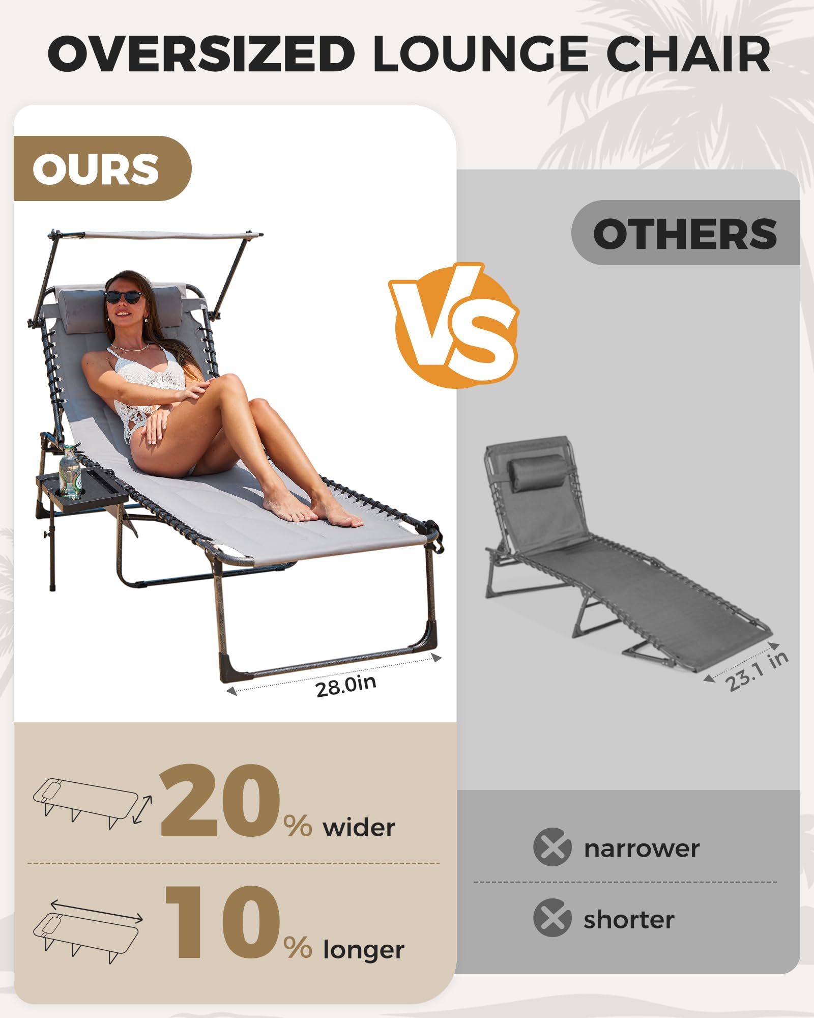 kingcamp-magnolia-b20-plus-folding-lounge-chair-5-position-recline-with-sunshade image 6