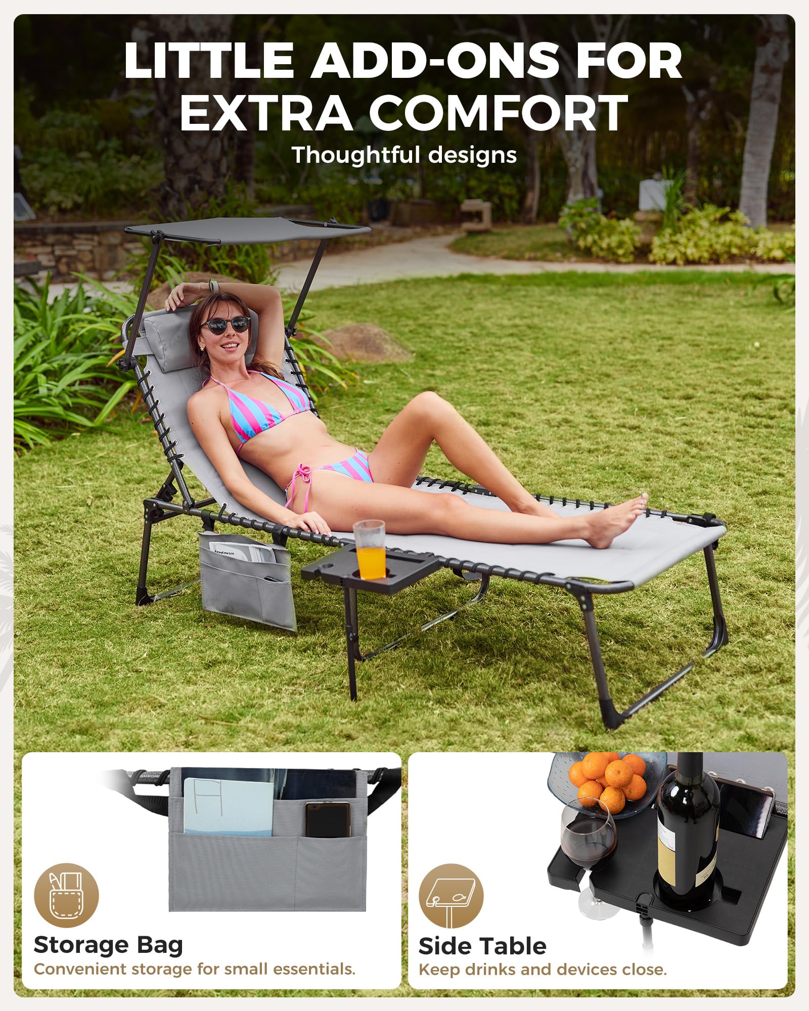 kingcamp-magnolia-b20-plus-folding-lounge-chair-5-position-recline-with-sunshade image 4
