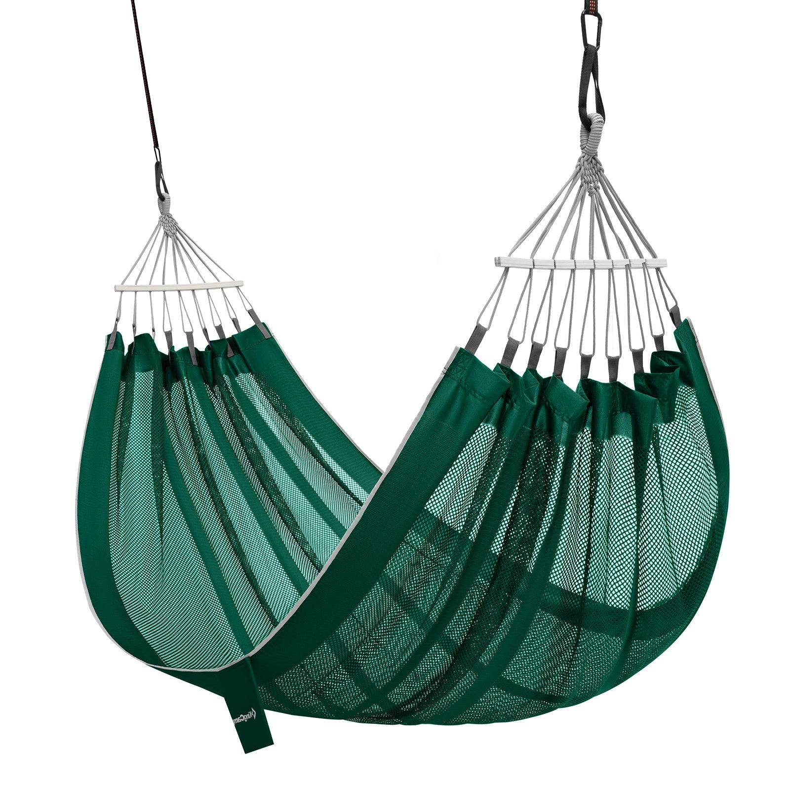 kingcamp-double-mesh-hammock-with-2-tree-straps-2-person-ultralight-camping-hamm image 4
