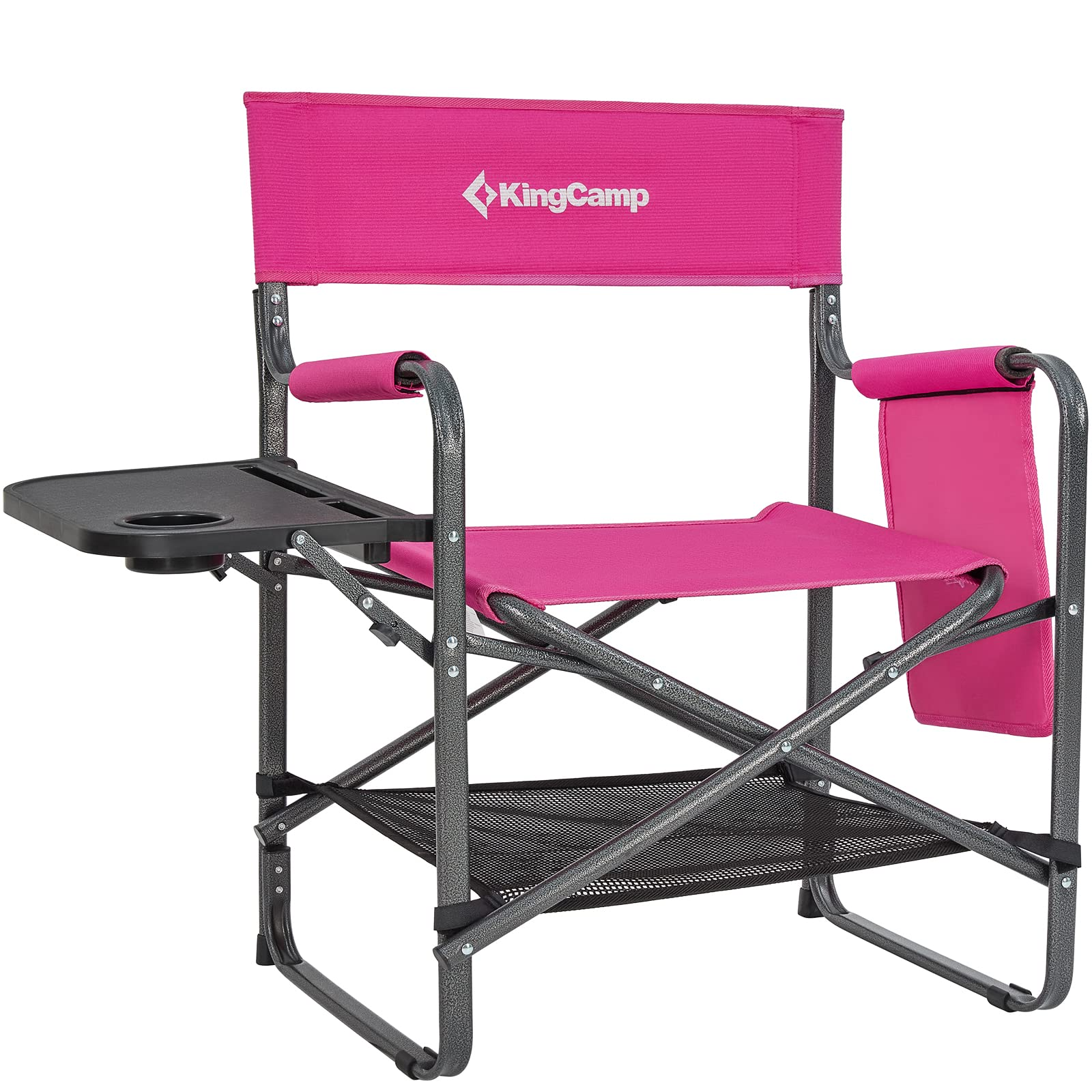 kingcamp-ash-b30-heavy-duty-director-s-chair-with-side-table-300-lbs-capacity-do image 4