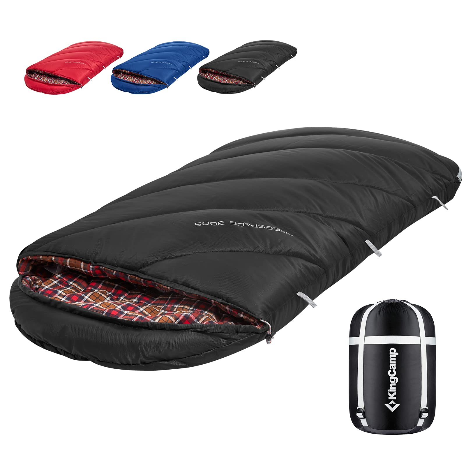 kingcamp-youth-extra-wide-sleeping-bag image 3