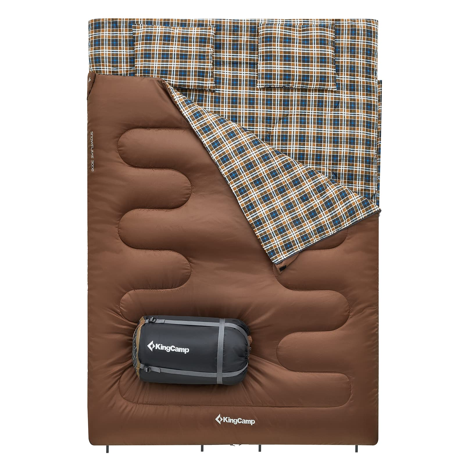 kingcamp-snowflake-300d-double-flannel-sleeping-bag image 3