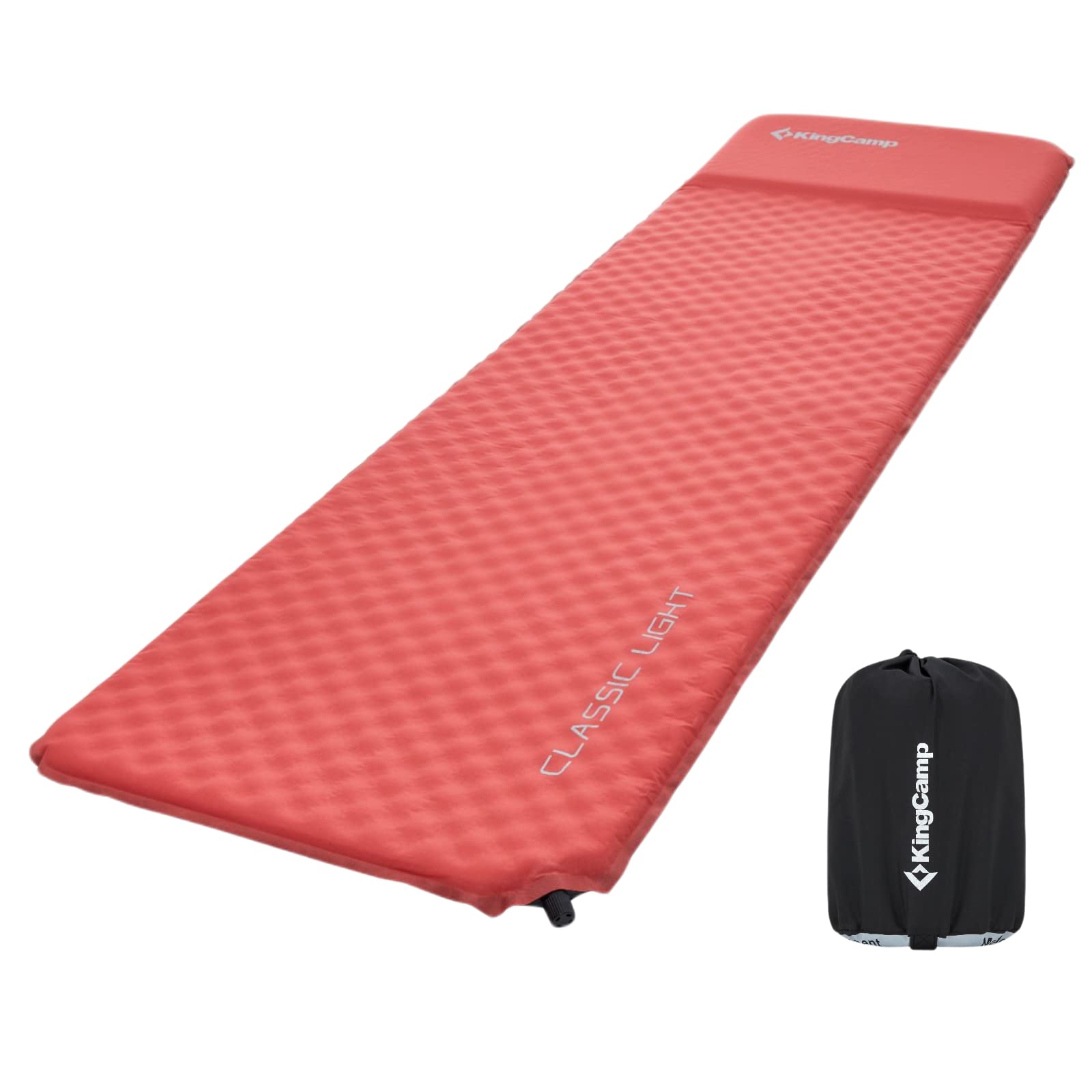 kingcamp-self-inflating-sleeping-pad-with-pillow-insulated-foam-pad-for-camping- image 5
