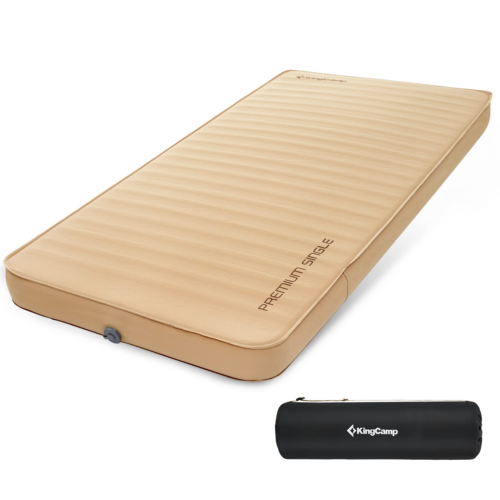 kingcamp-premium-self-inflating-foam-sleeping-pad-double-single image 6