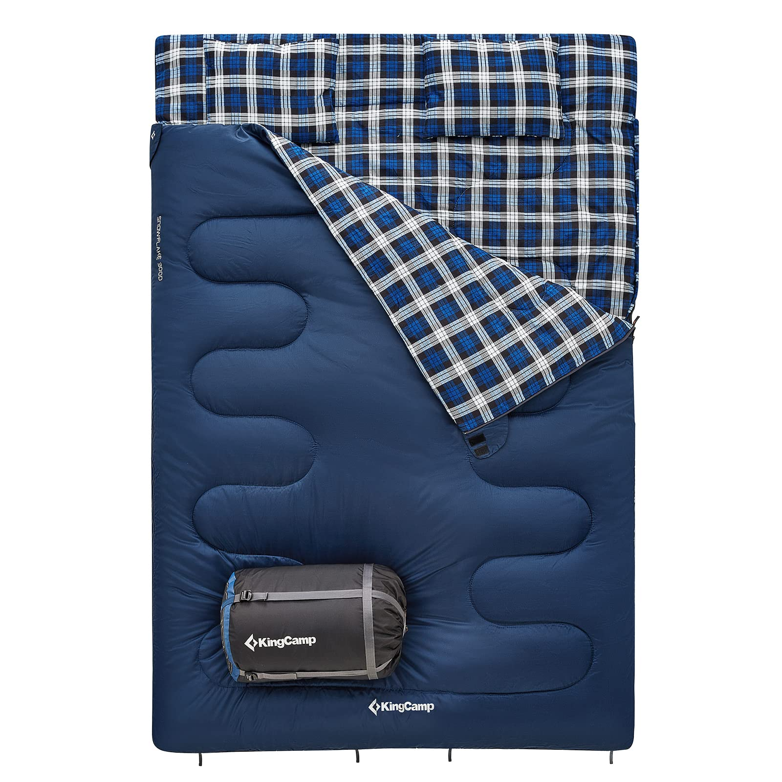 kingcamp-snowflake-300d-double-flannel-sleeping-bag image 4