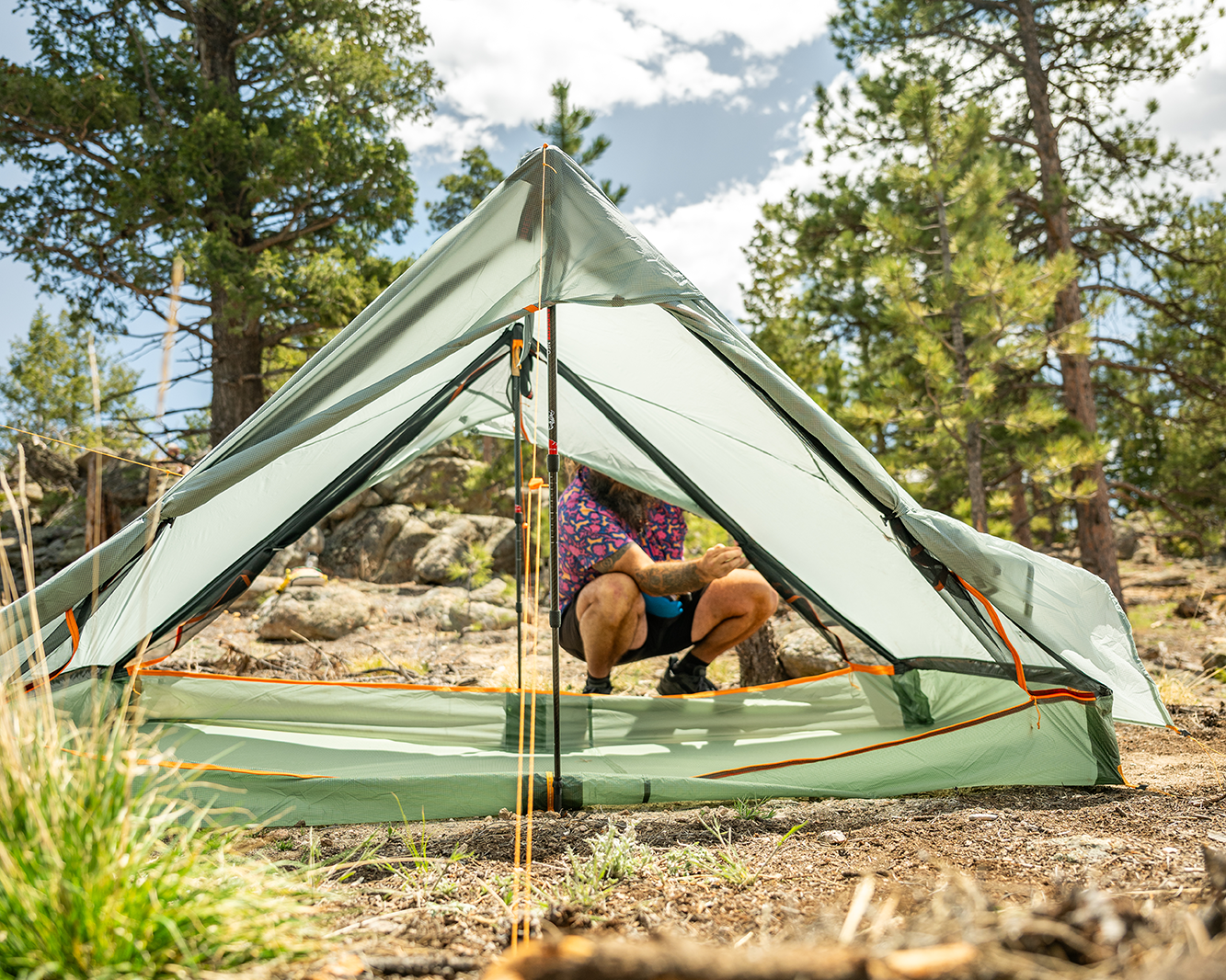 mountainsmith-mtn-shelter-neo-1-person-ultralight-trekking-pole-tent image 2