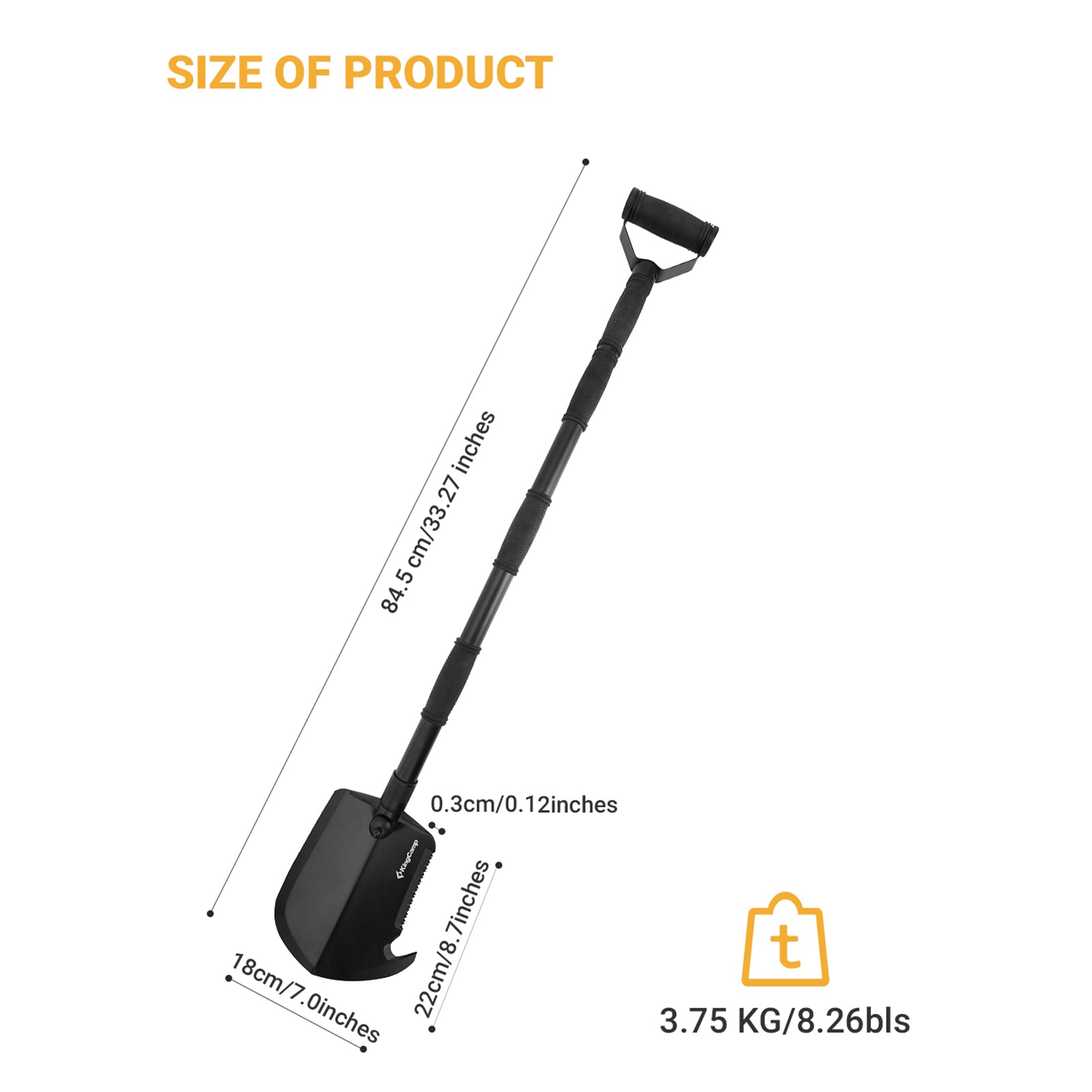 kingcamp-shield-shovel-set image 4