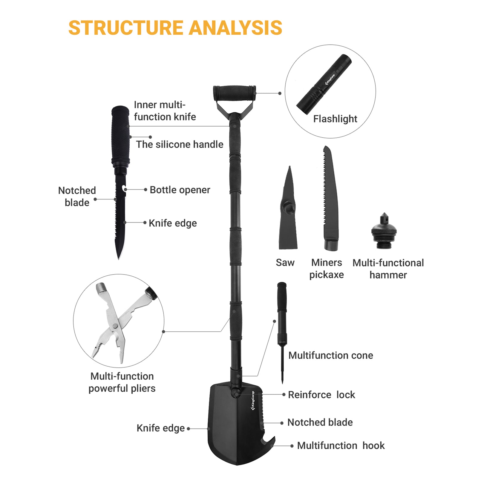kingcamp-shield-shovel-set image 5